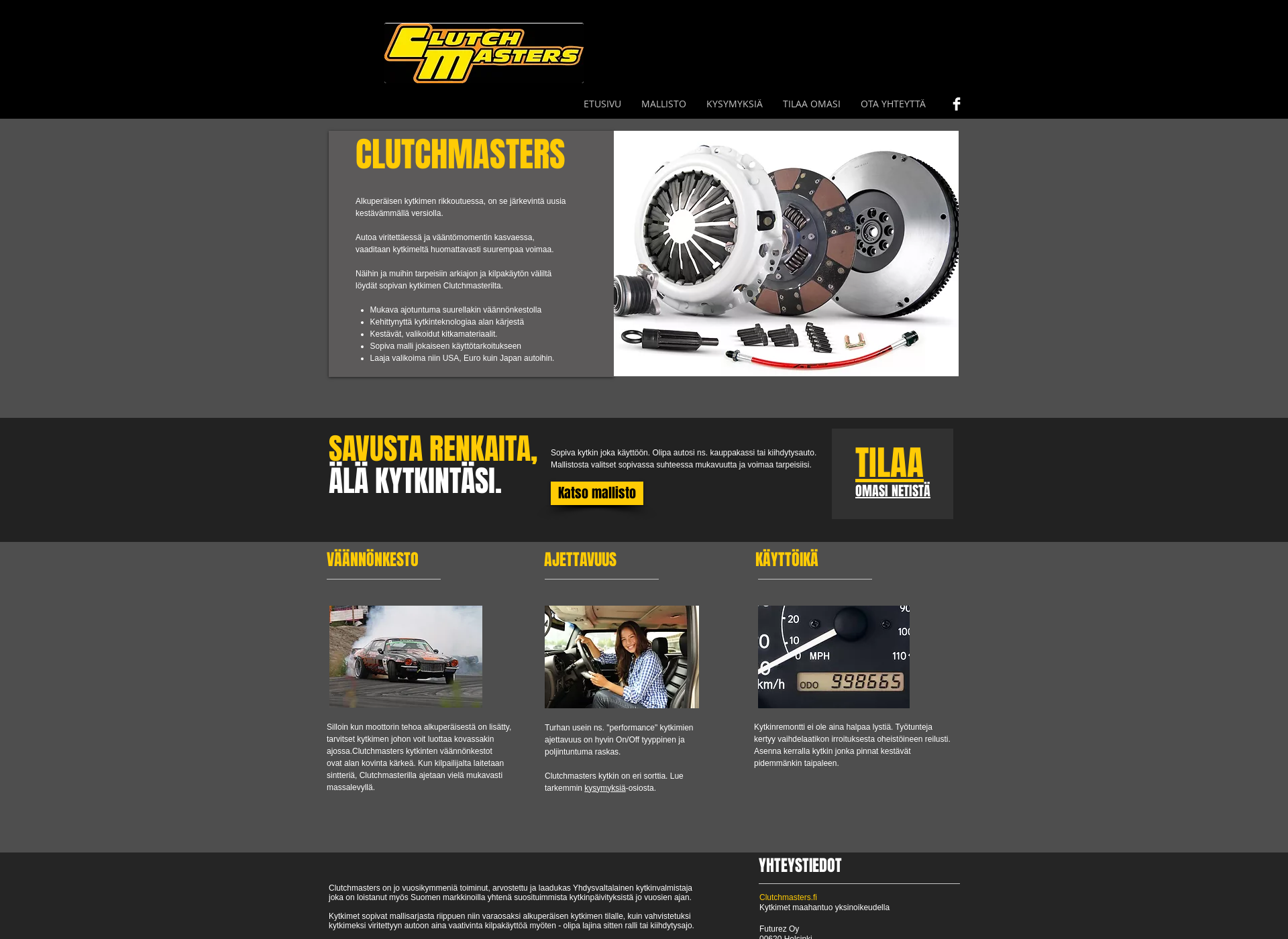 Screenshot for clutchmasters.fi