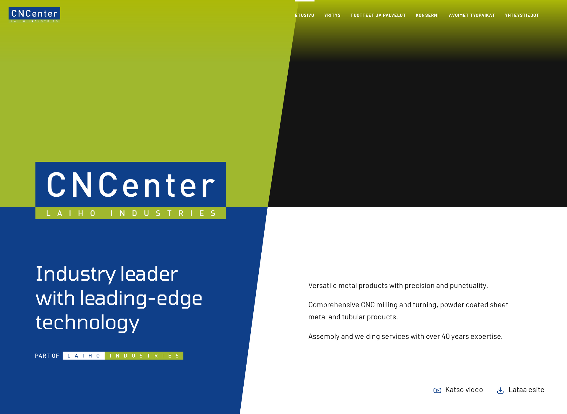 Screenshot for cncenter.fi