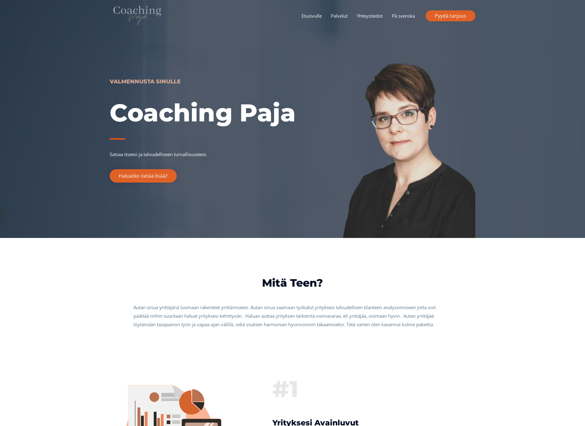 Screenshot for coachingpaja.fi
