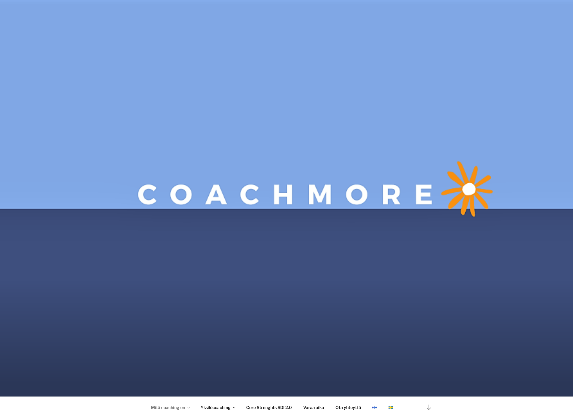 Screenshot for coachmore.fi