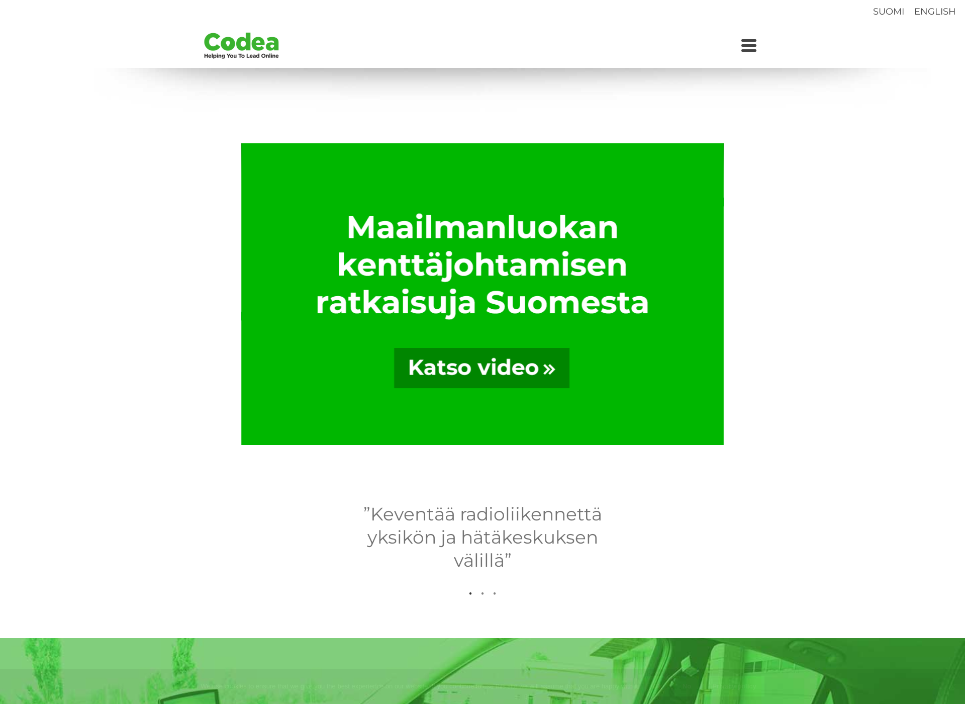 Screenshot for codea.fi