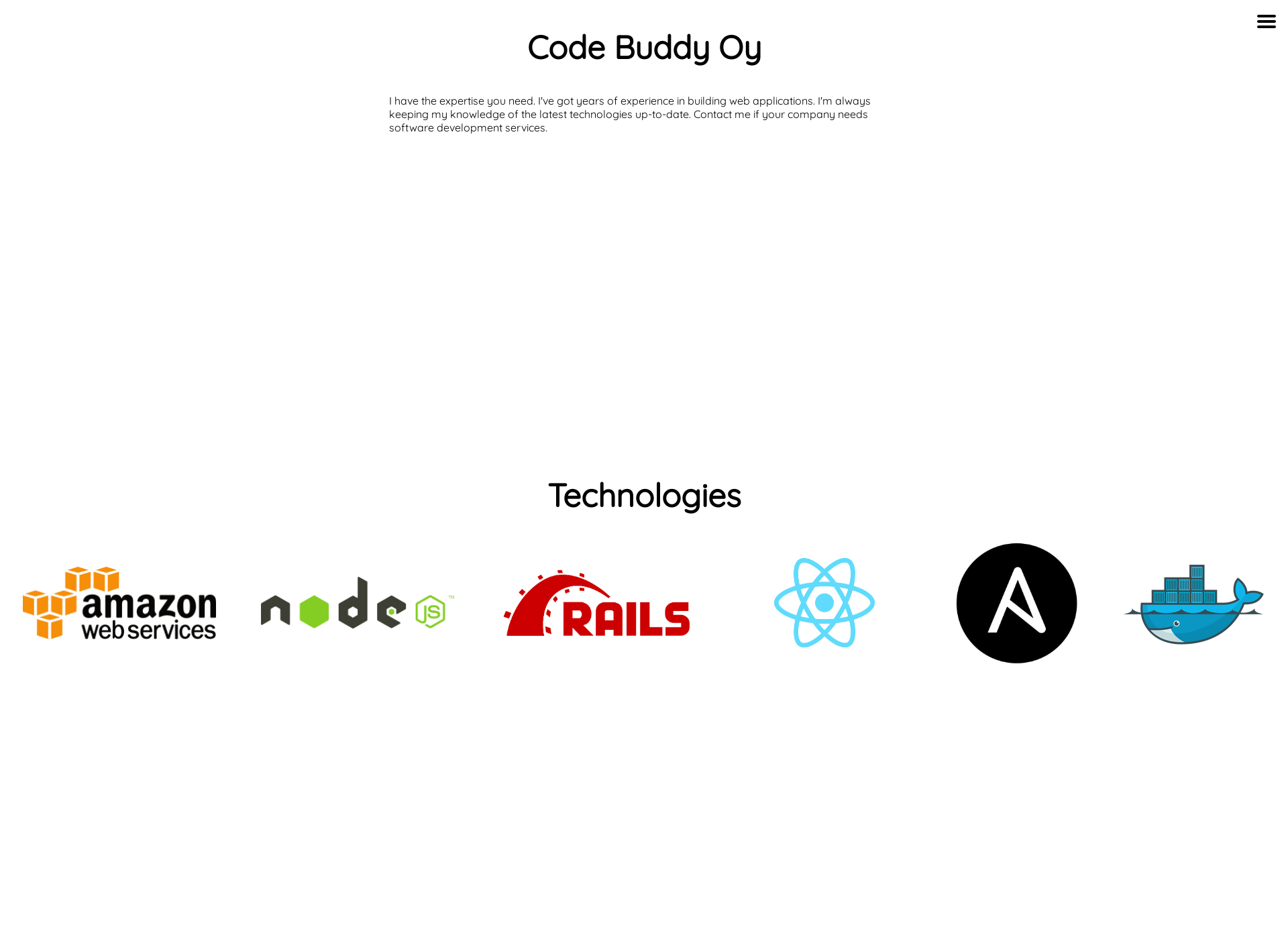 Skärmdump för codebuddy.fi