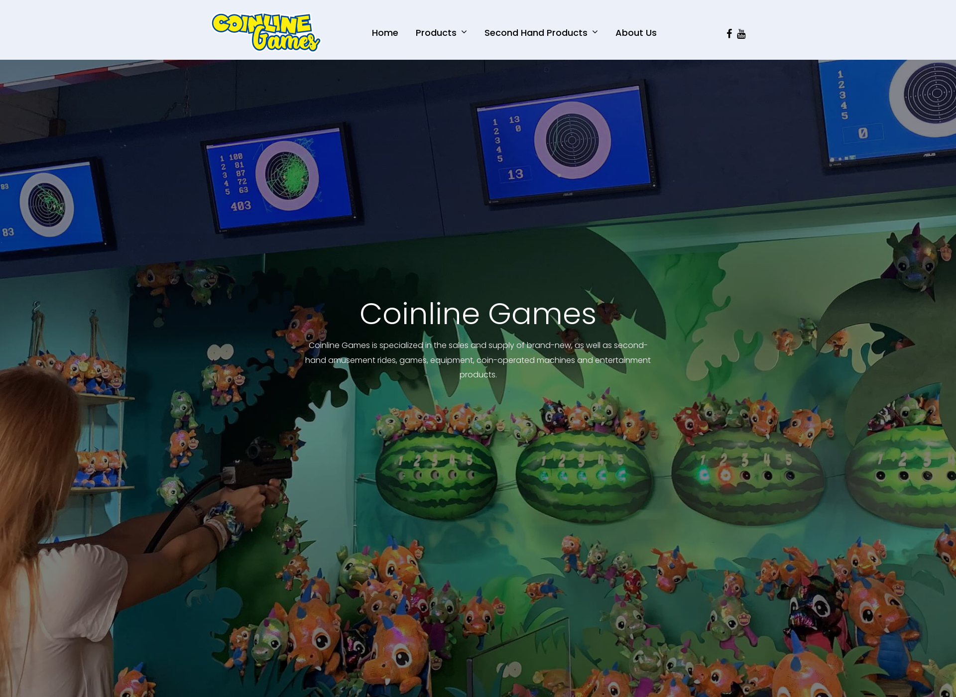 Skärmdump för coinlinegames.com