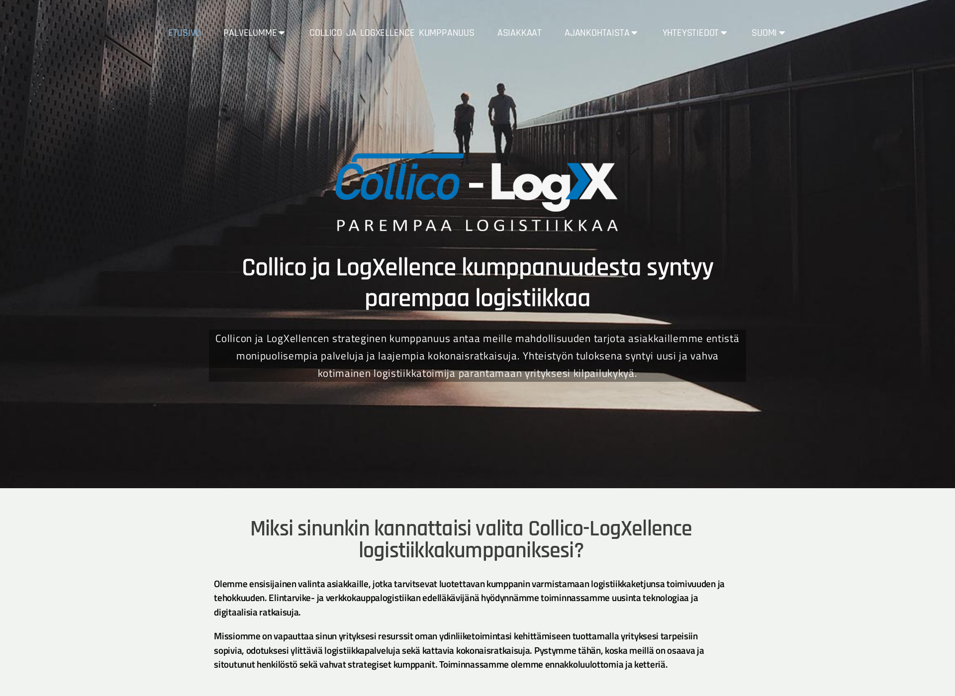 Screenshot for collico-logxellence.fi