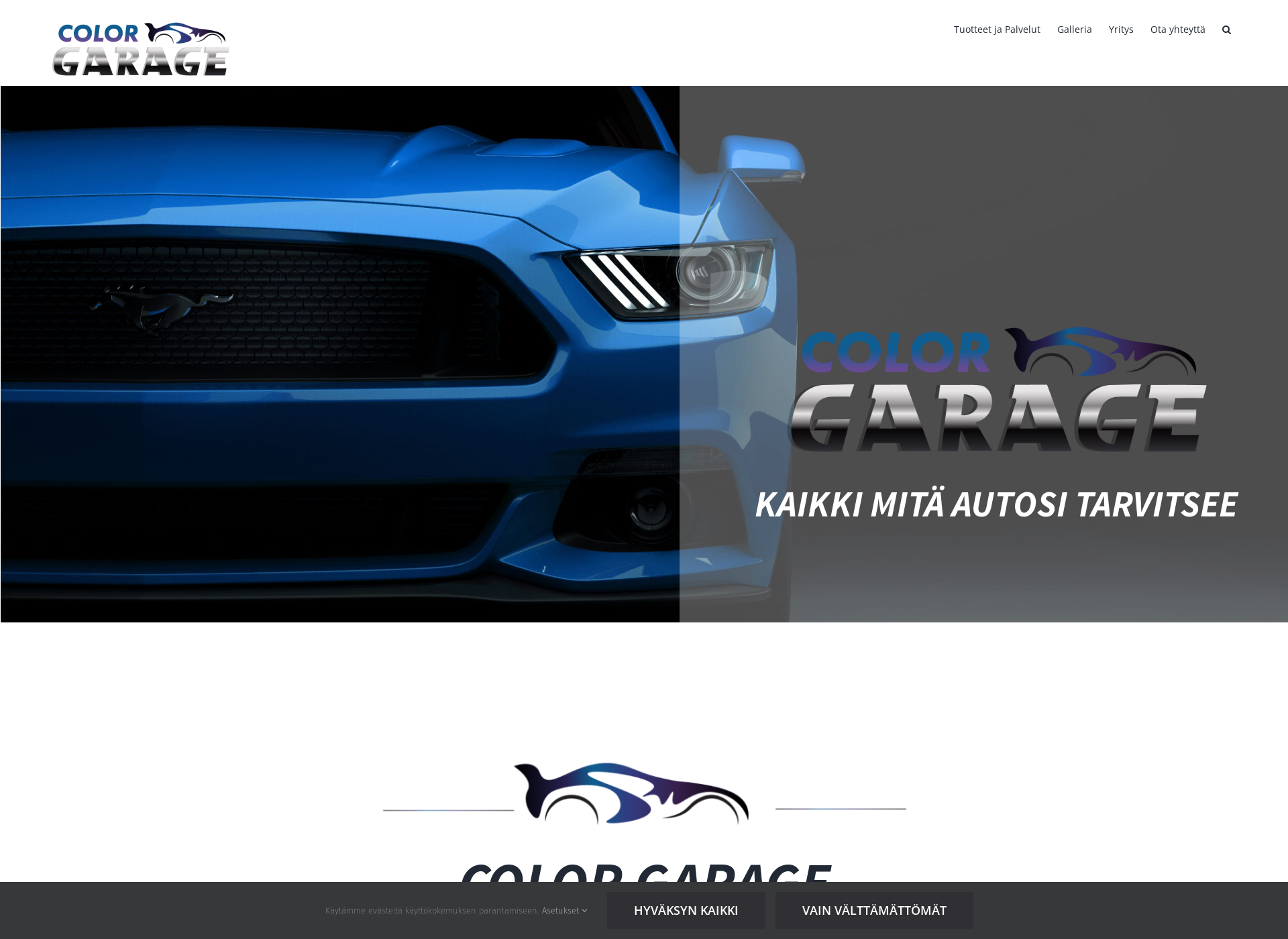 Screenshot for colorgarage.fi