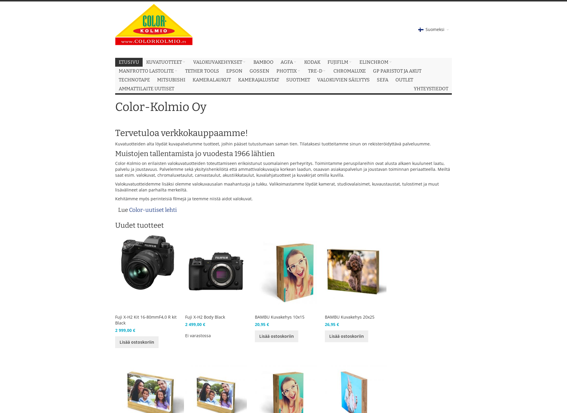 Screenshot for colorkolmio.fi