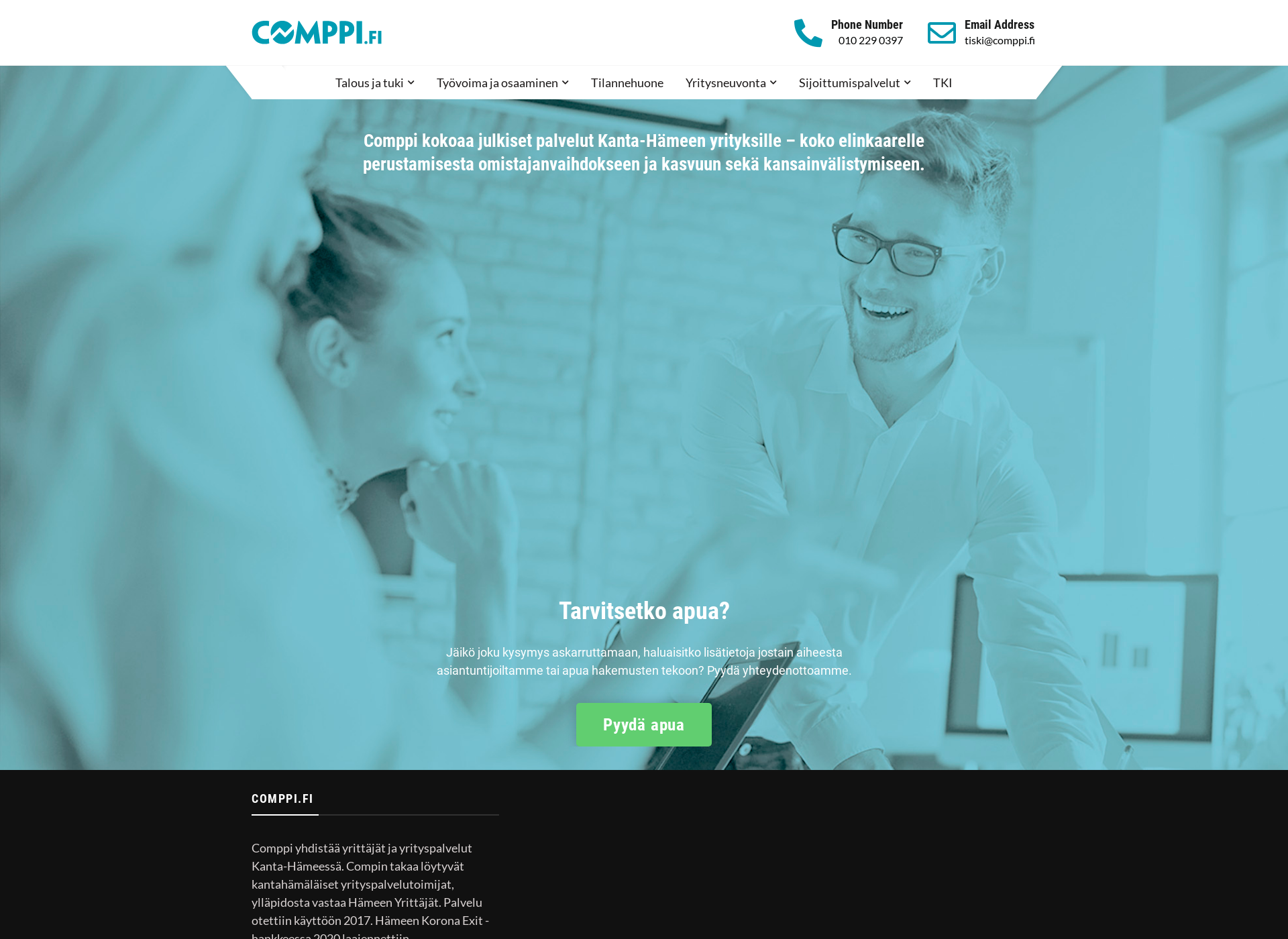 Screenshot for comppi.fi