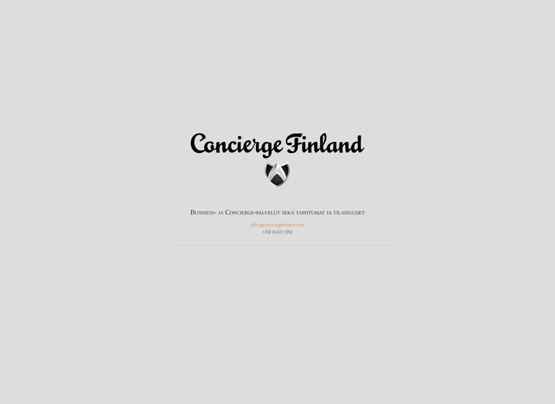 Screenshot for conciergefinland.fi