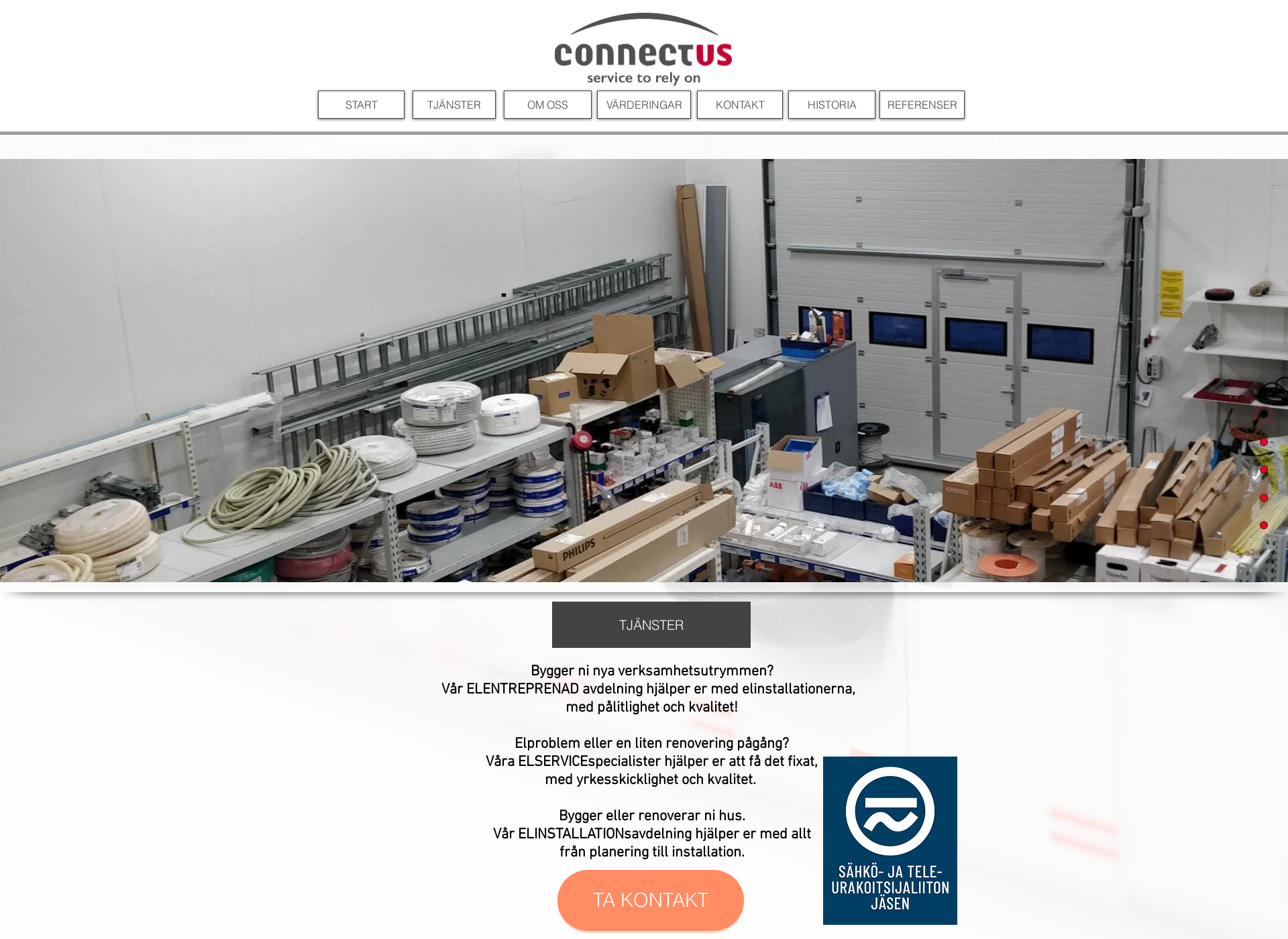 Screenshot for connectus.fi