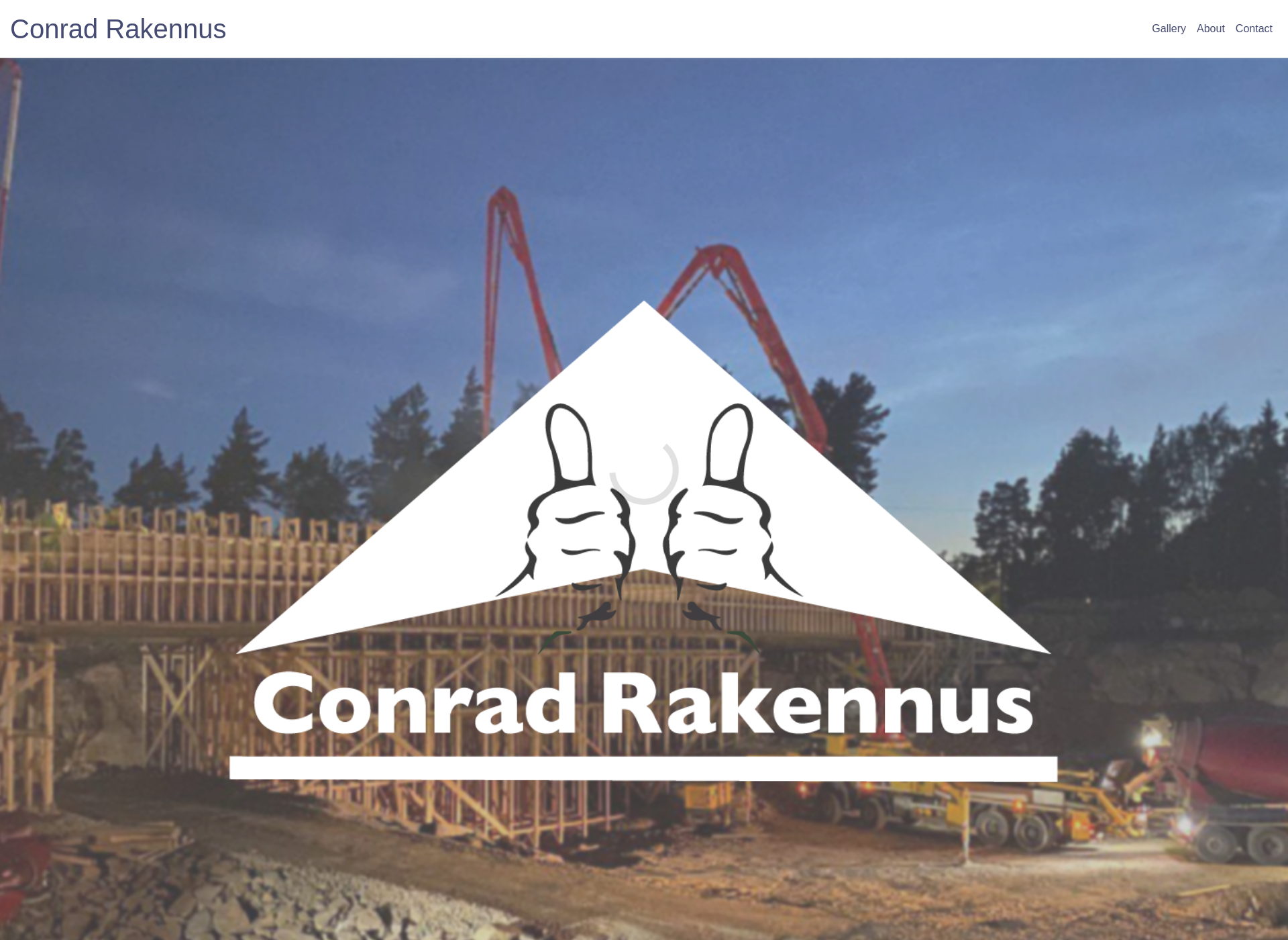 Screenshot for conradrakennus.fi