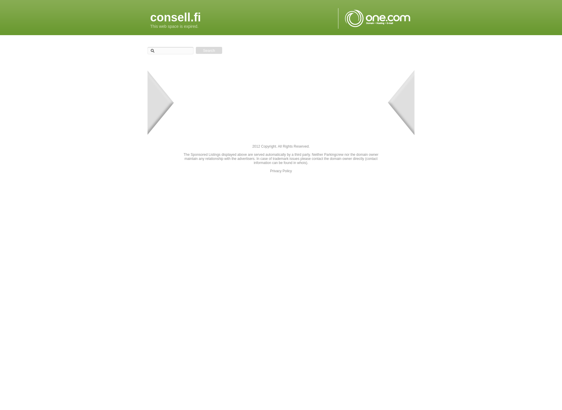 Screenshot for consell.fi