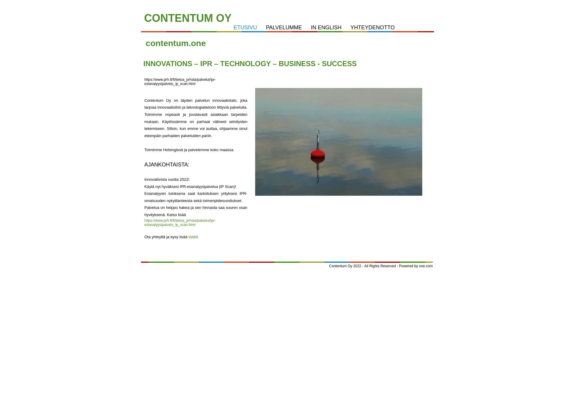 Screenshot for contentum.one