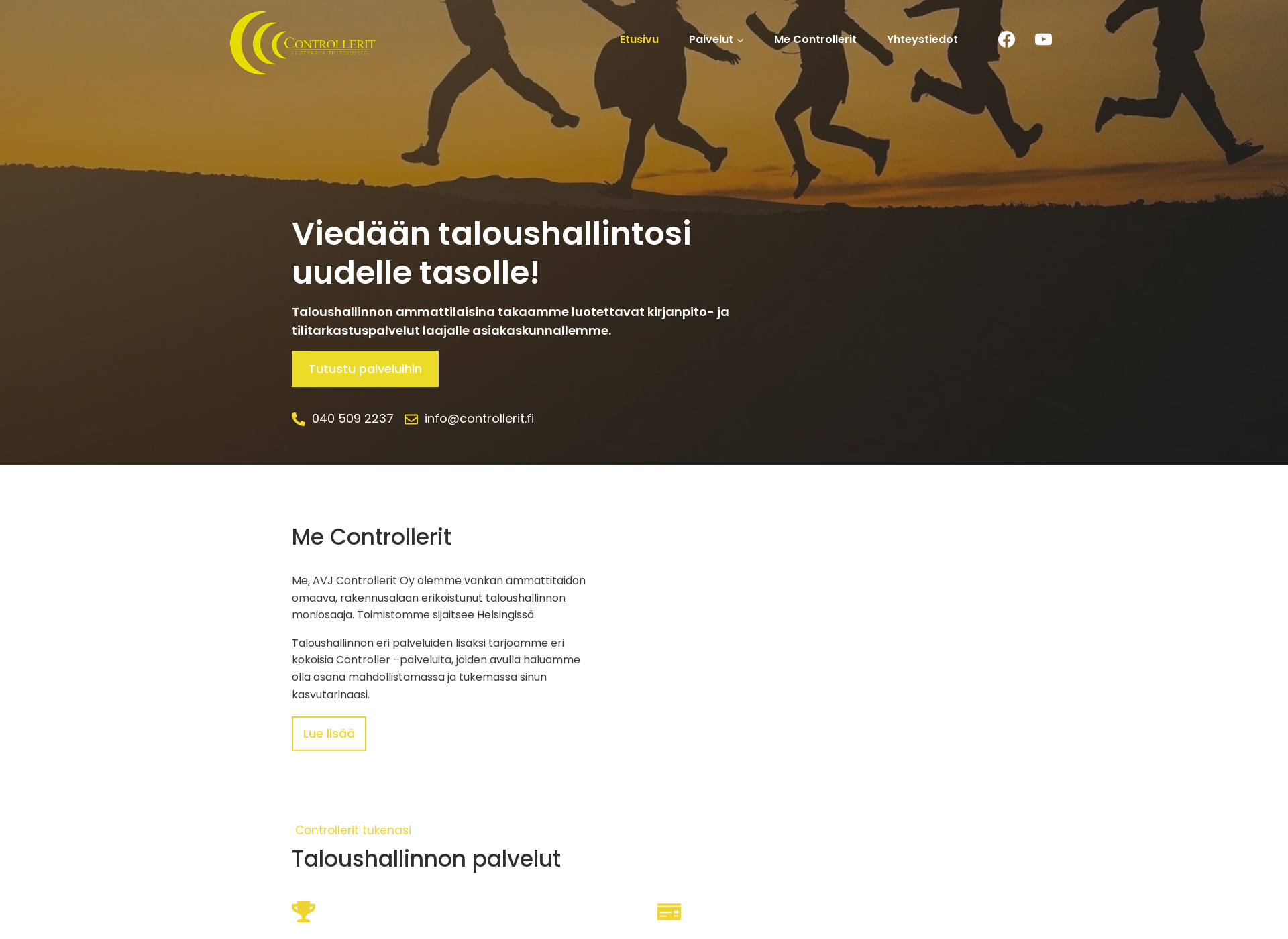Screenshot for controllerit.fi