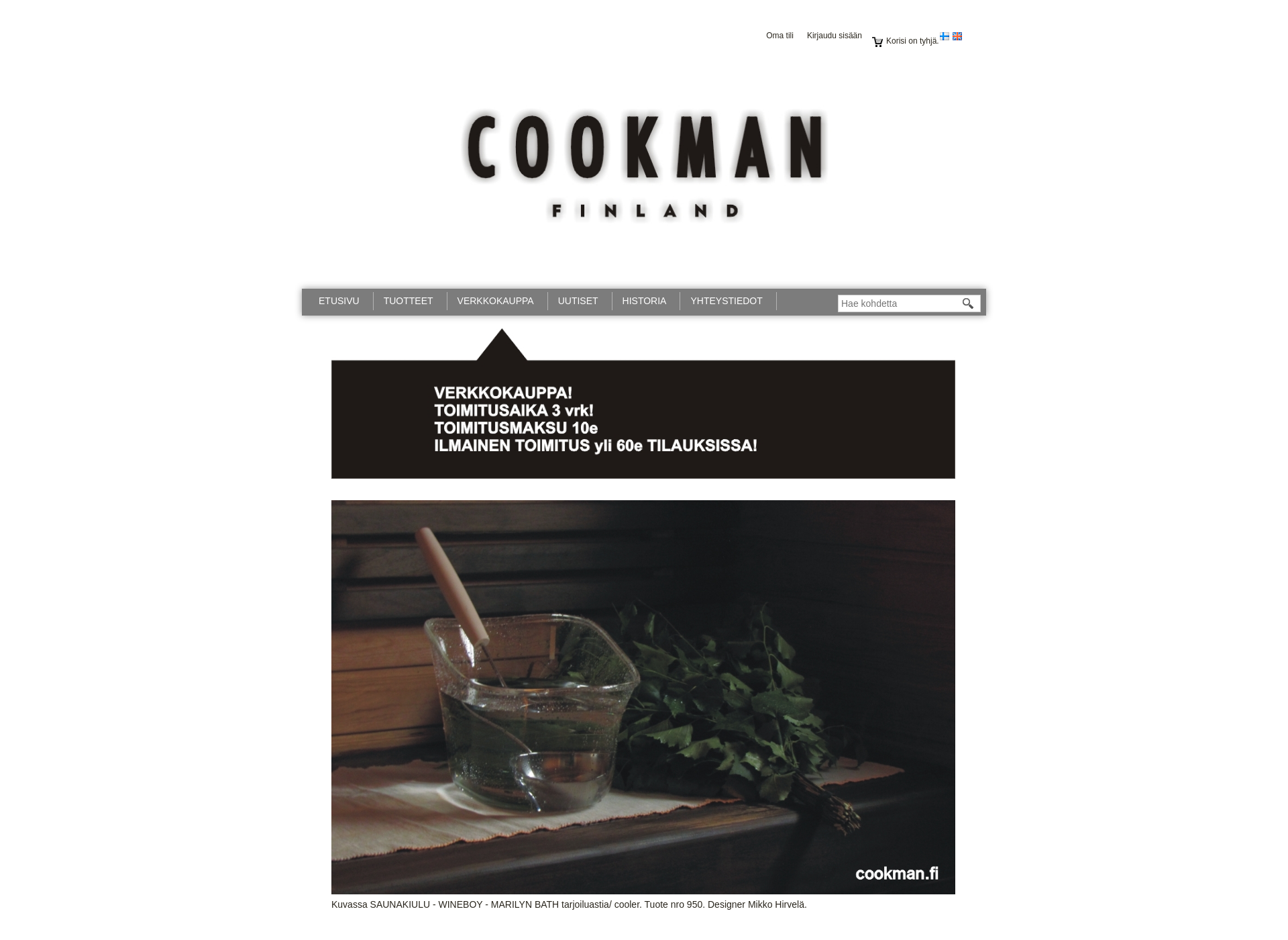 Screenshot for cookman.fi