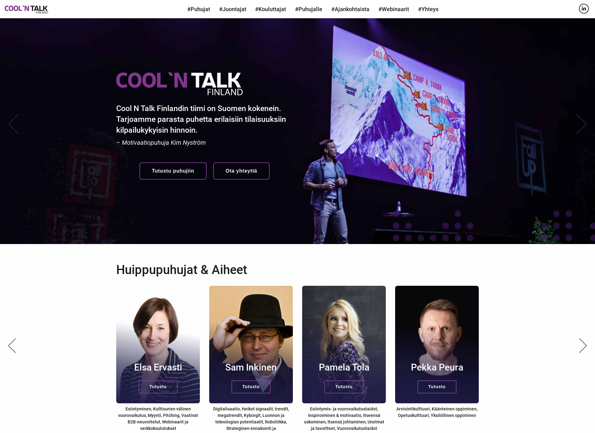 Screenshot for coolntalk.fi
