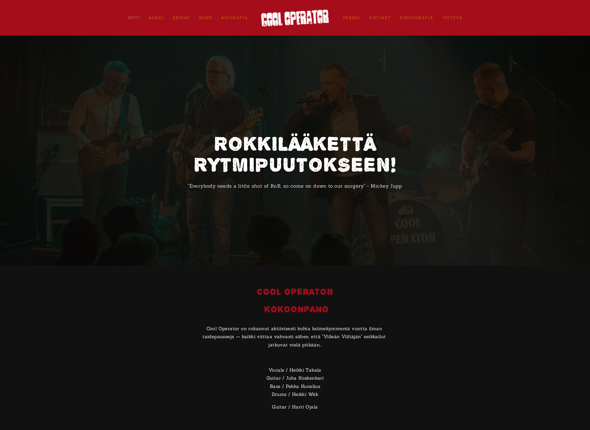 Screenshot for cooloperator.fi