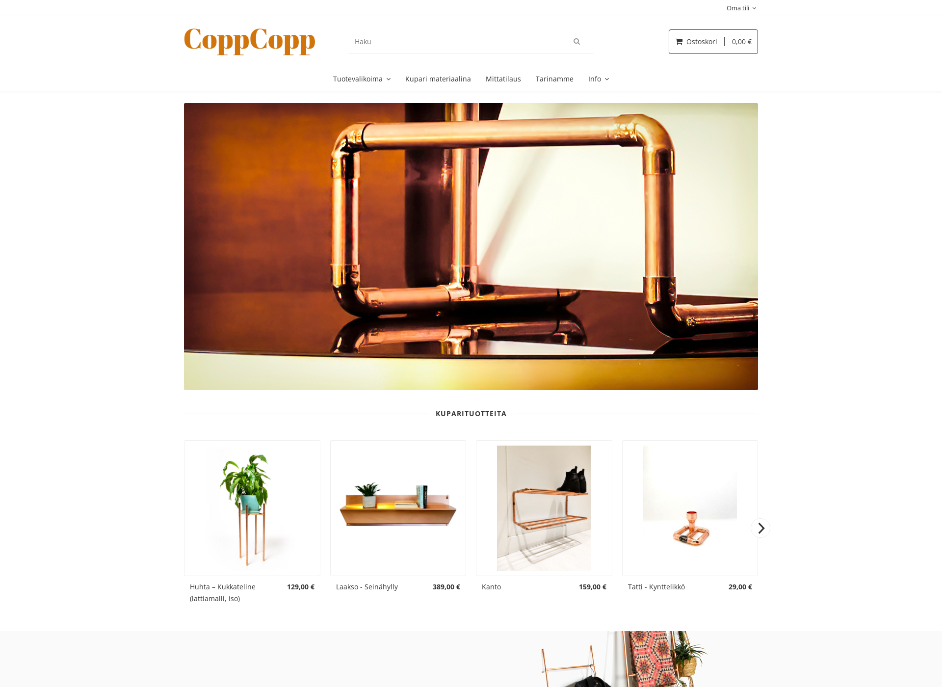 Screenshot for coppcopp.fi