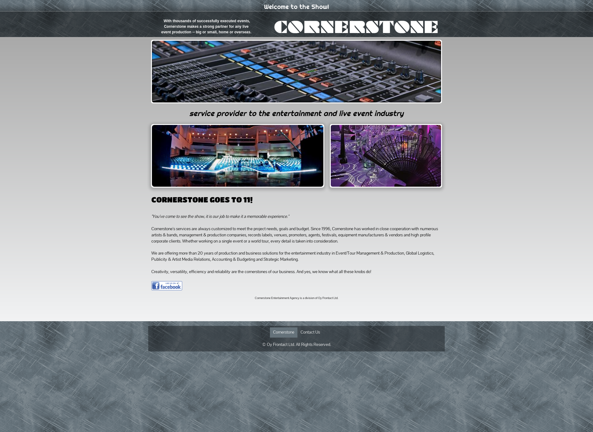 Screenshot for cornerstone.fi