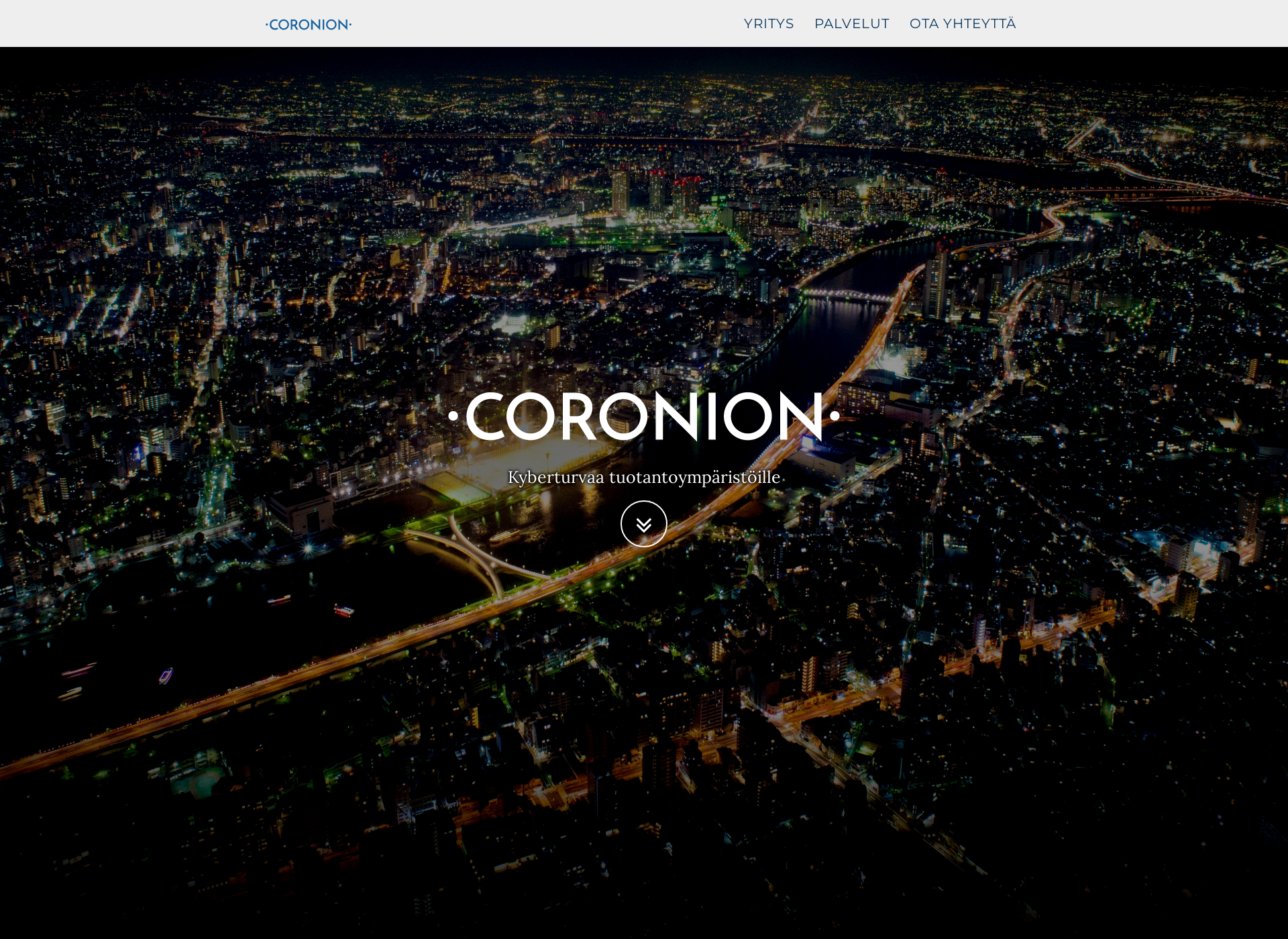 Screenshot for coronion.fi