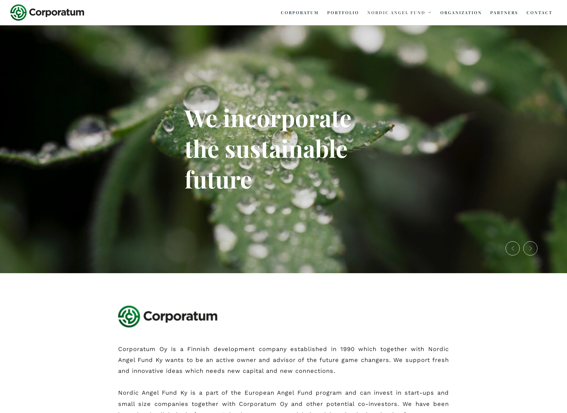 Screenshot for corporatum.net