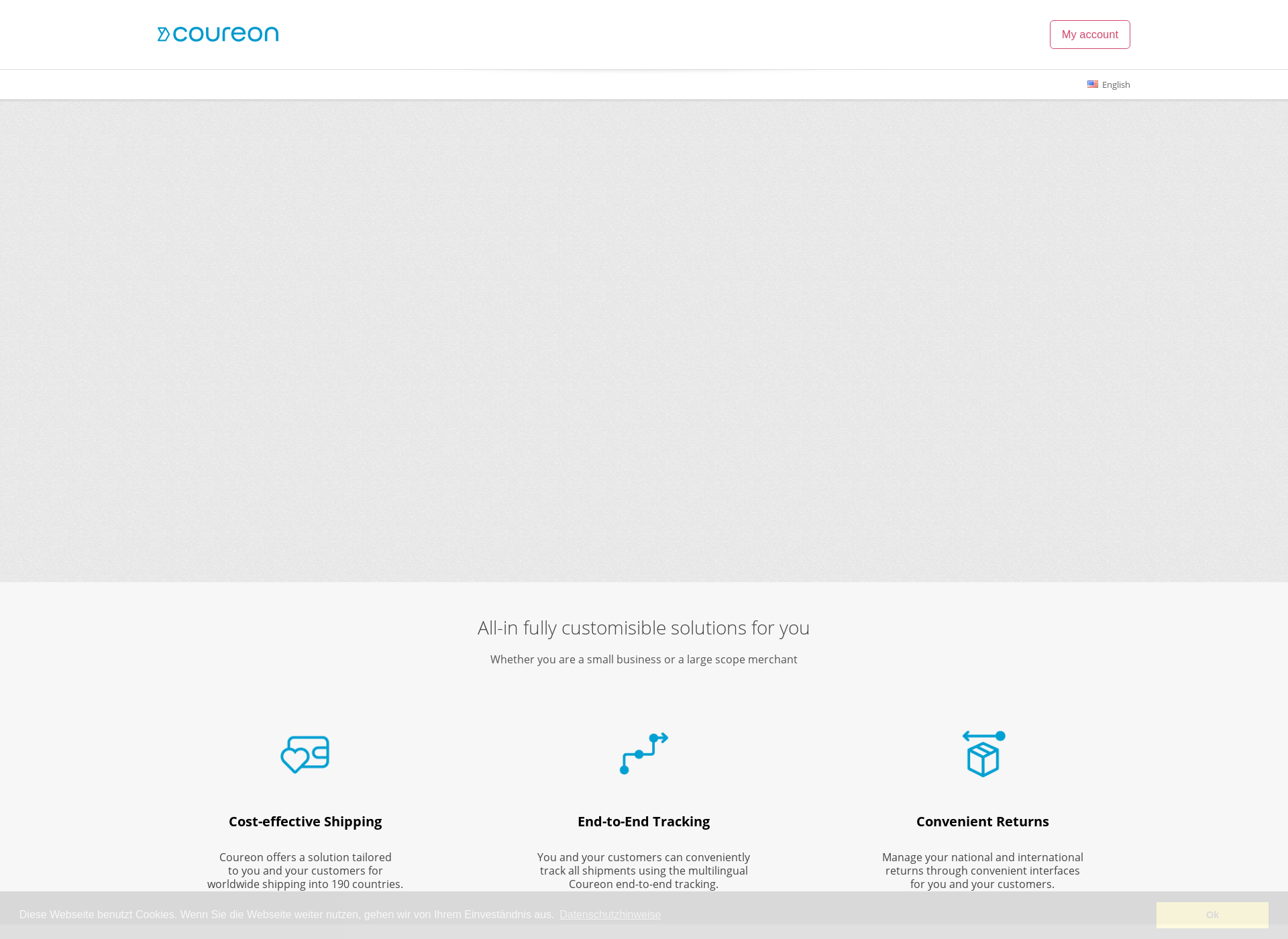Screenshot for coureon.fi