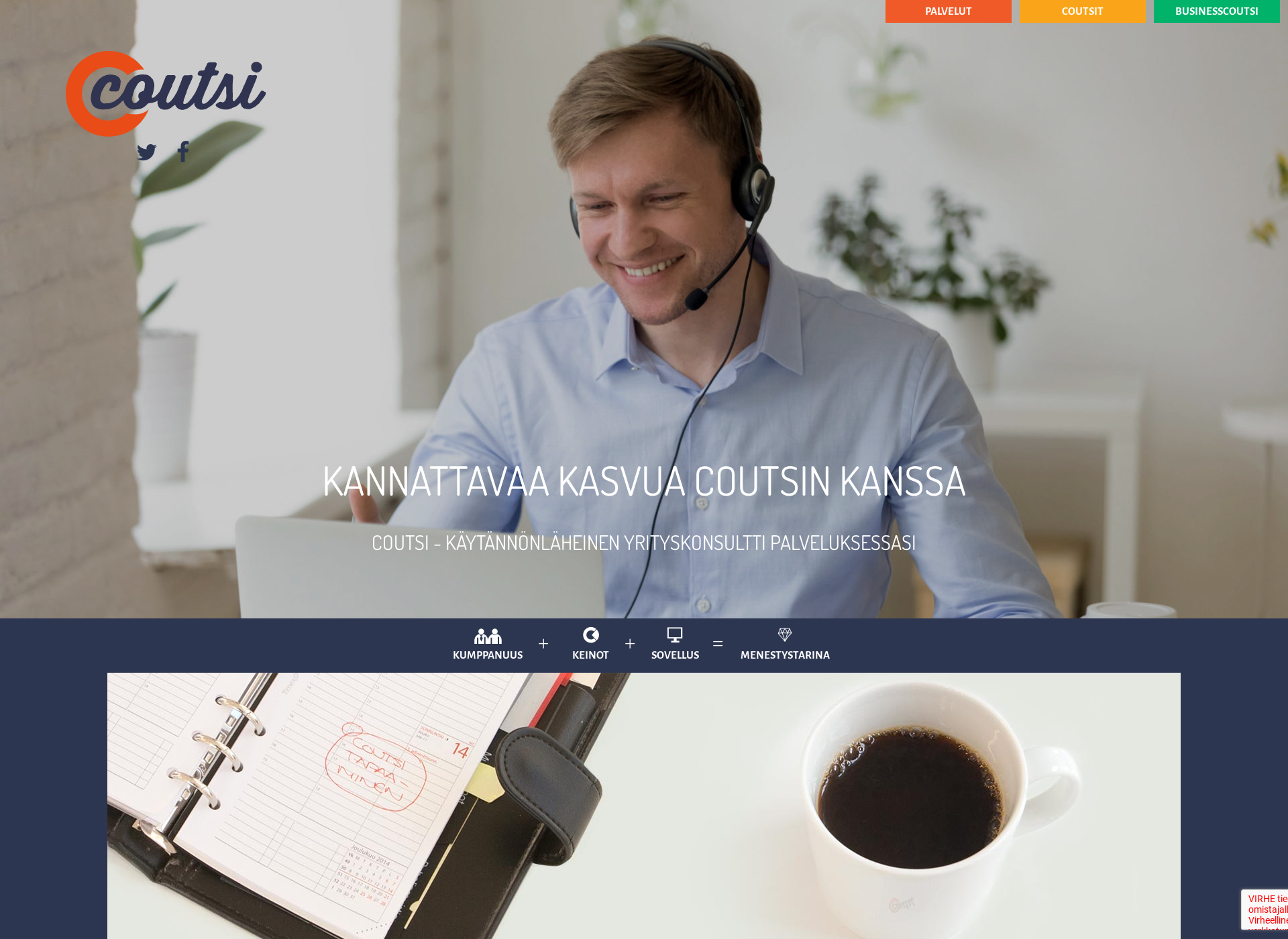 Screenshot for coutsi.fi