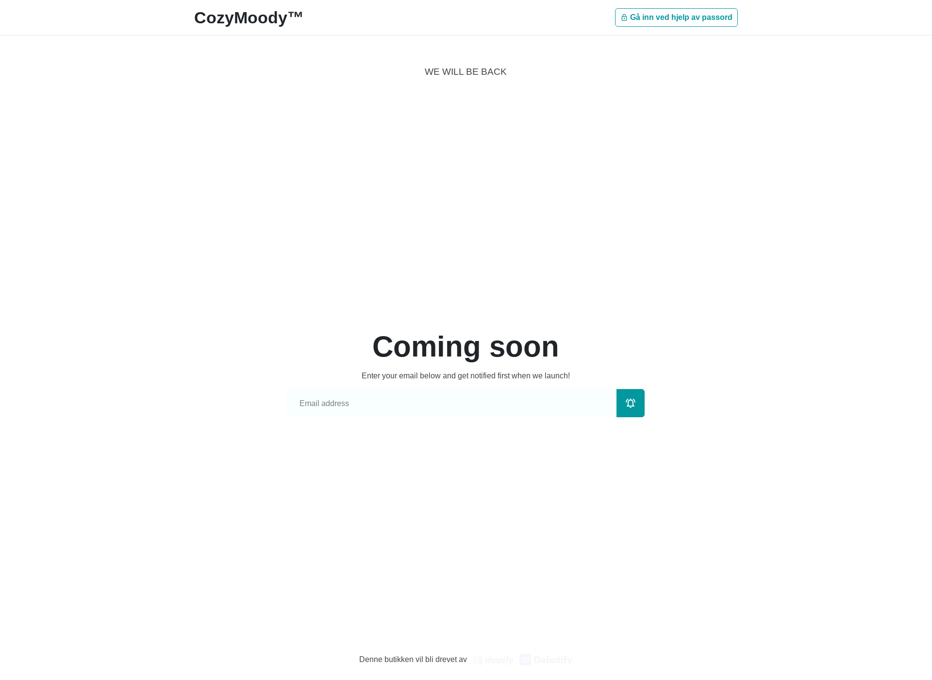 Screenshot for cozymoody.fi