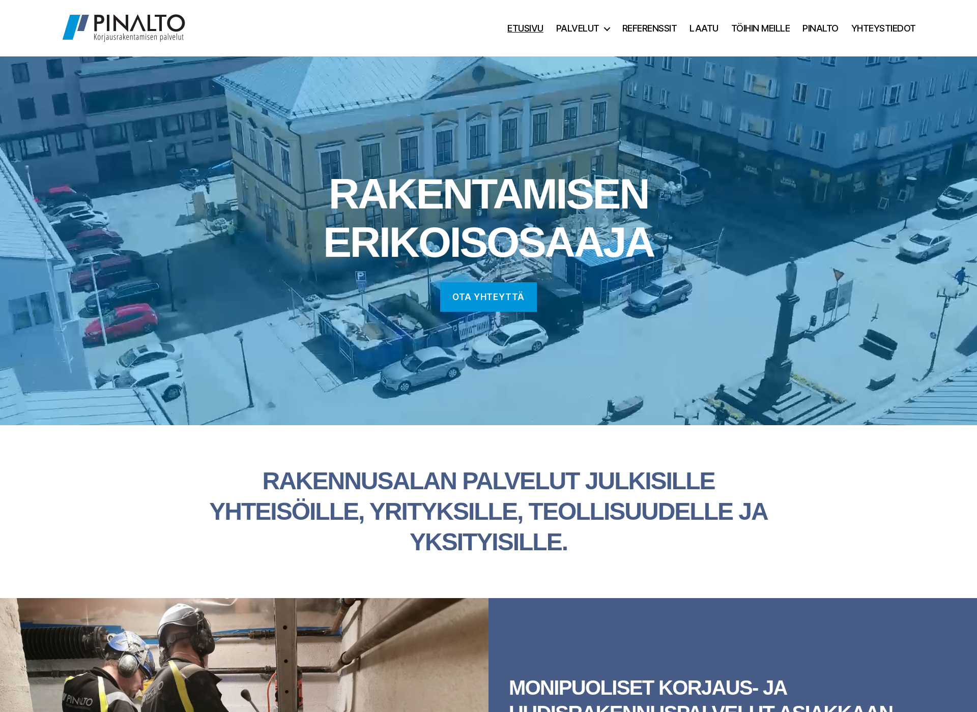 Skärmdump för creamedia-demo.fi