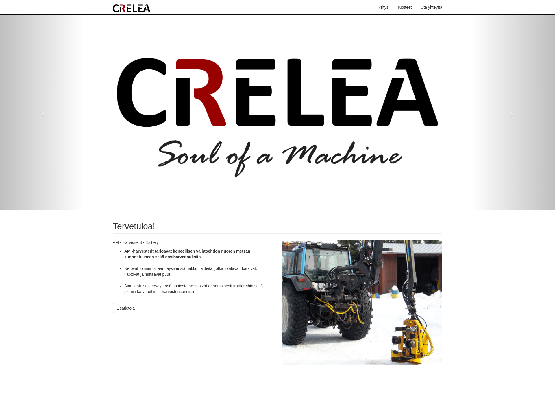 Screenshot for crelea.fi