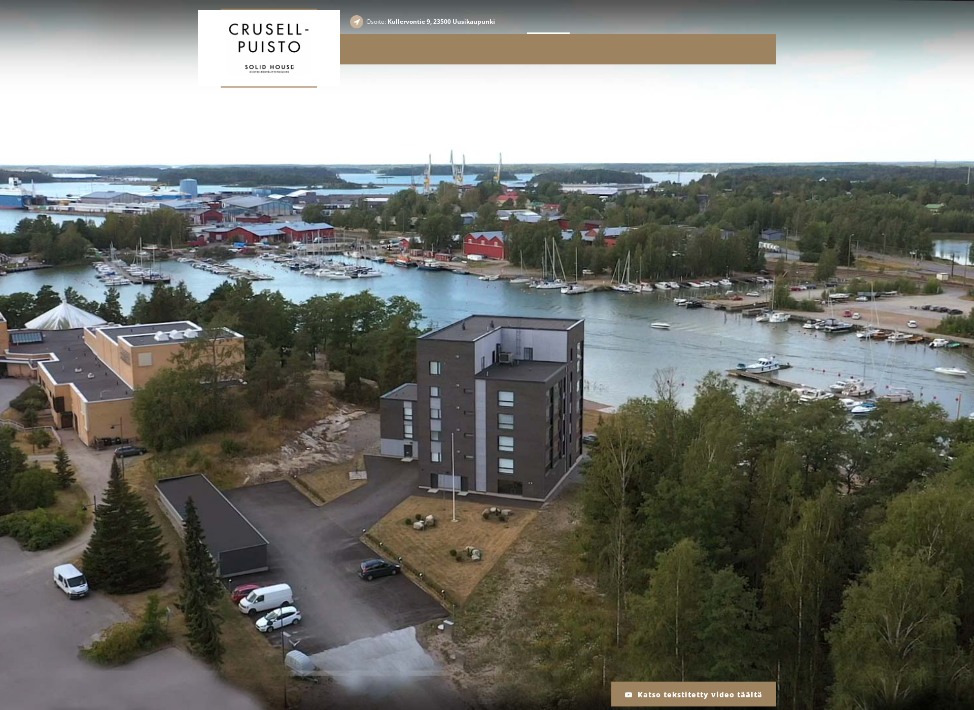 Skärmdump för crusellasunnot.fi