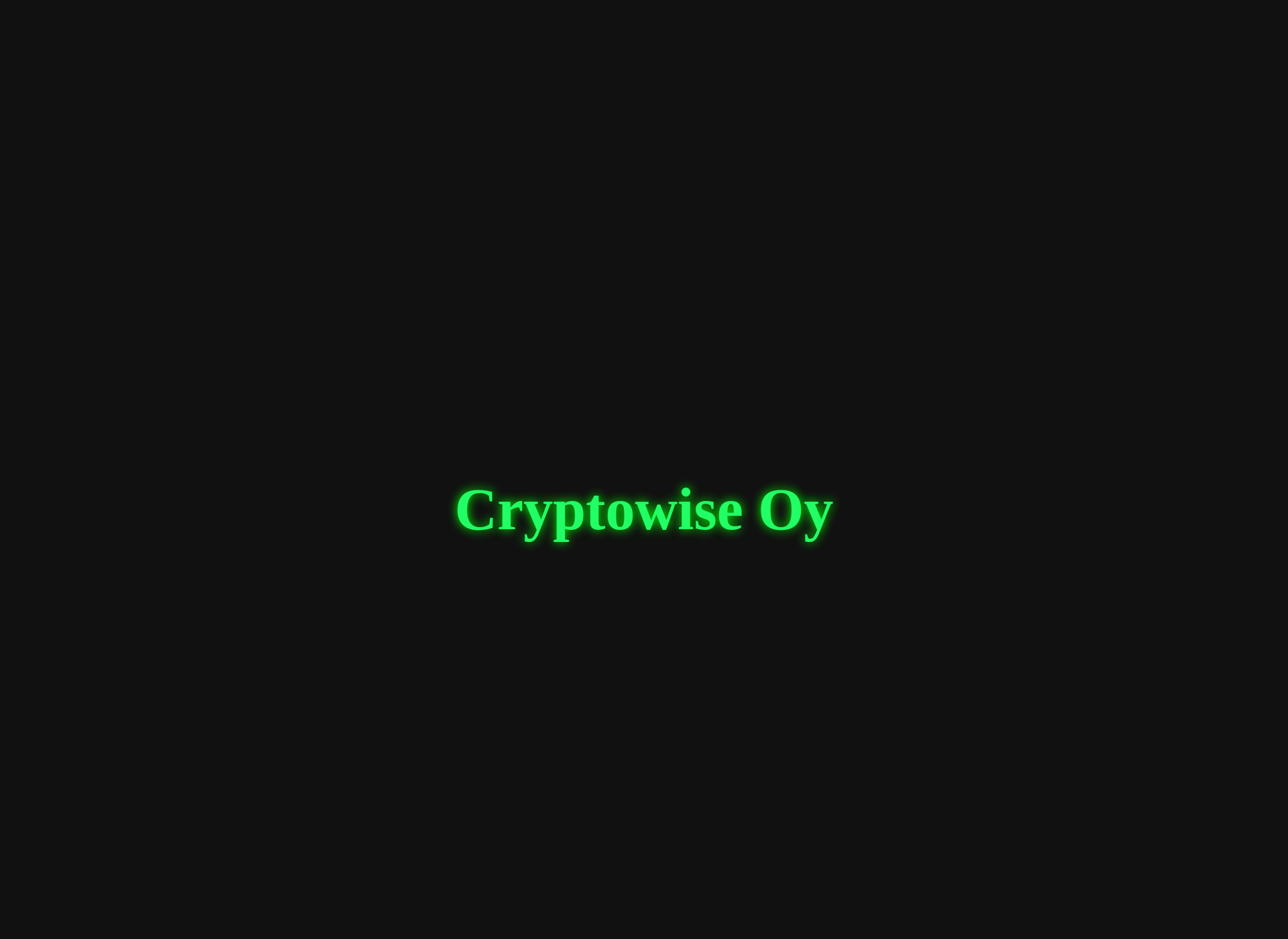 Skärmdump för cryptowise.fi