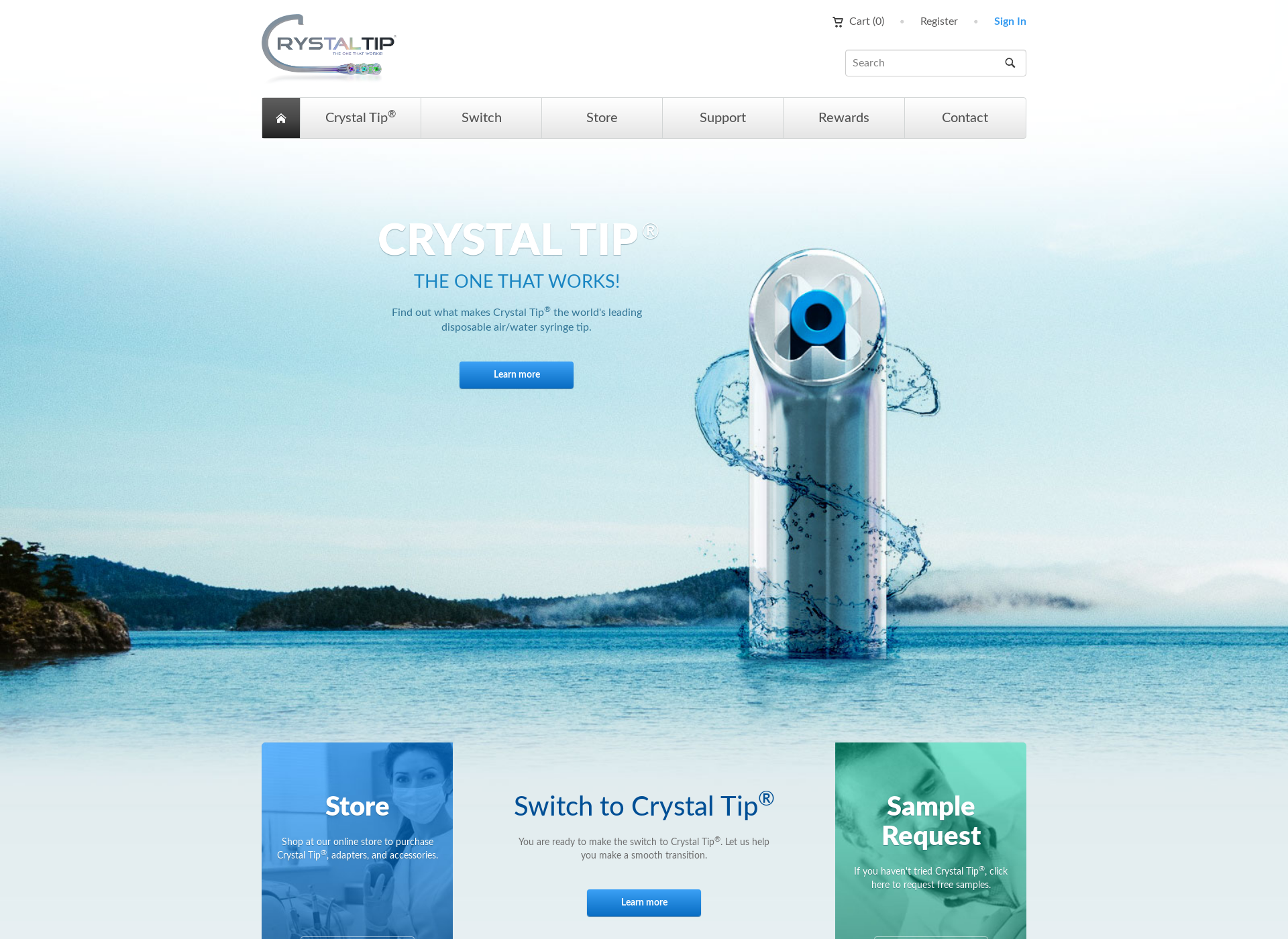 Screenshot for crystaltip.fi