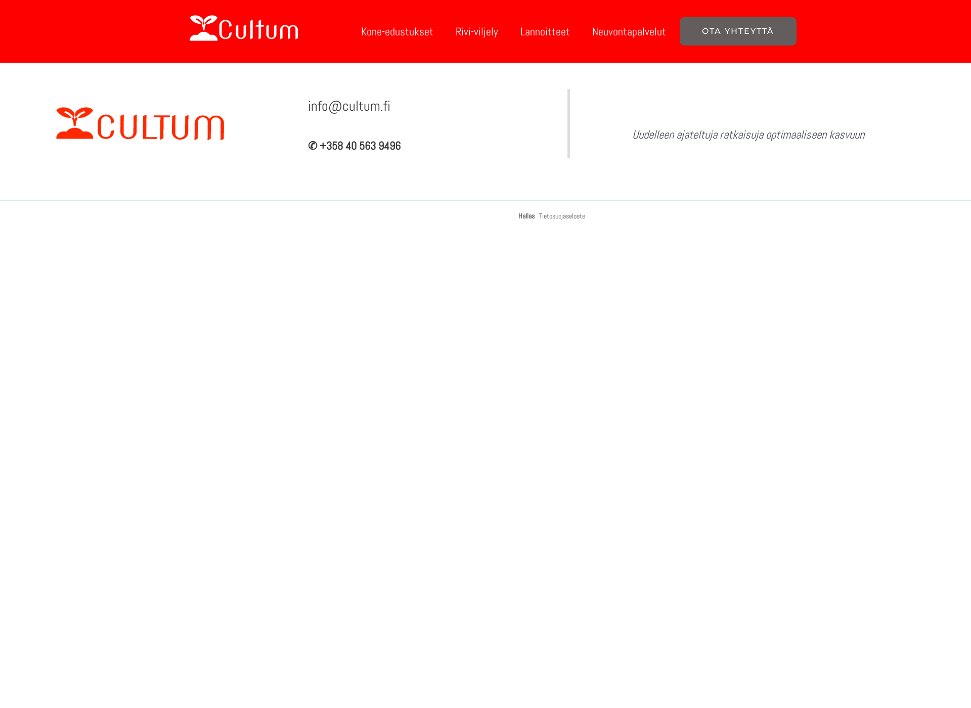 Screenshot for cultum.fi