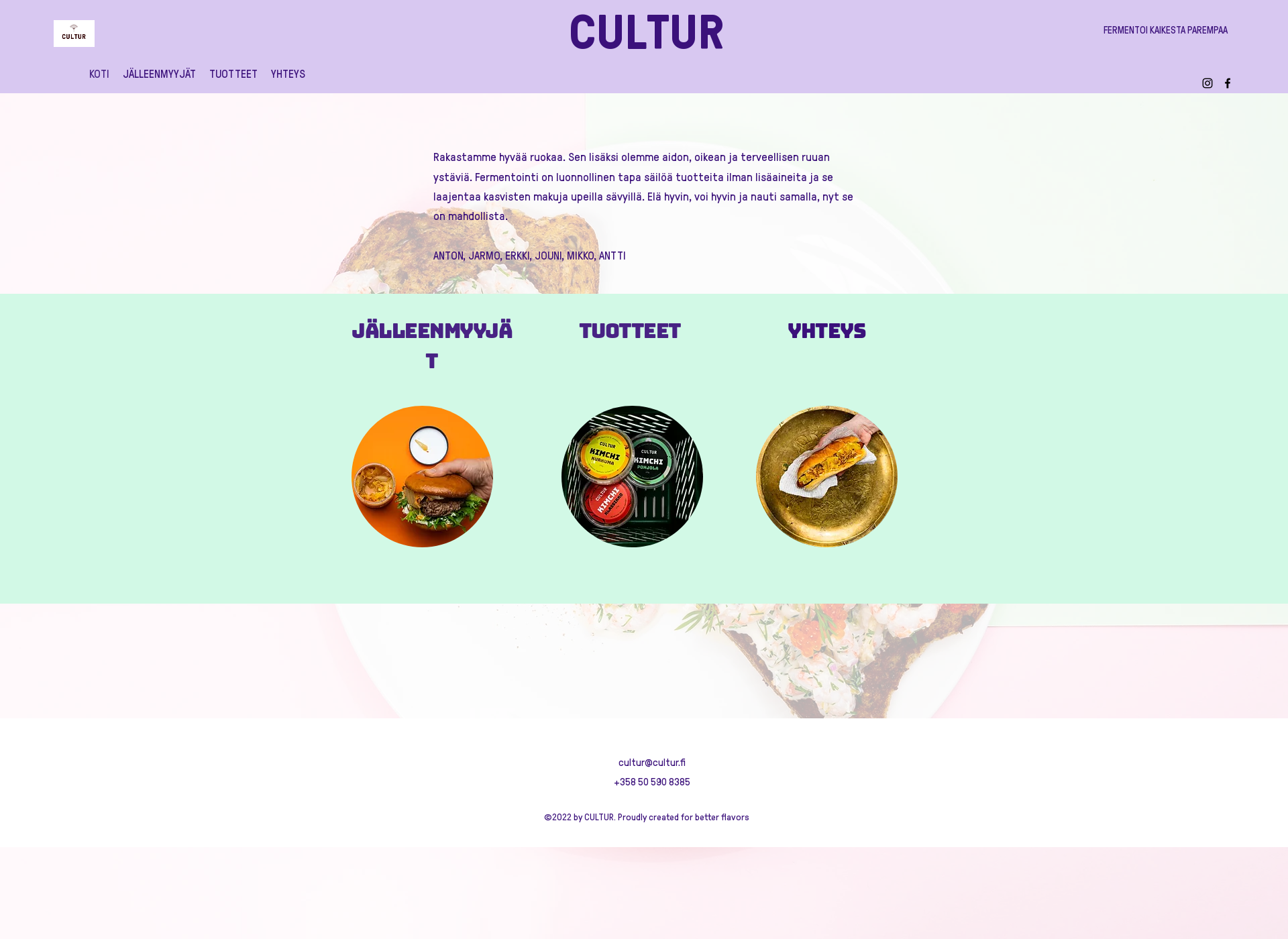 Screenshot for cultur.fi