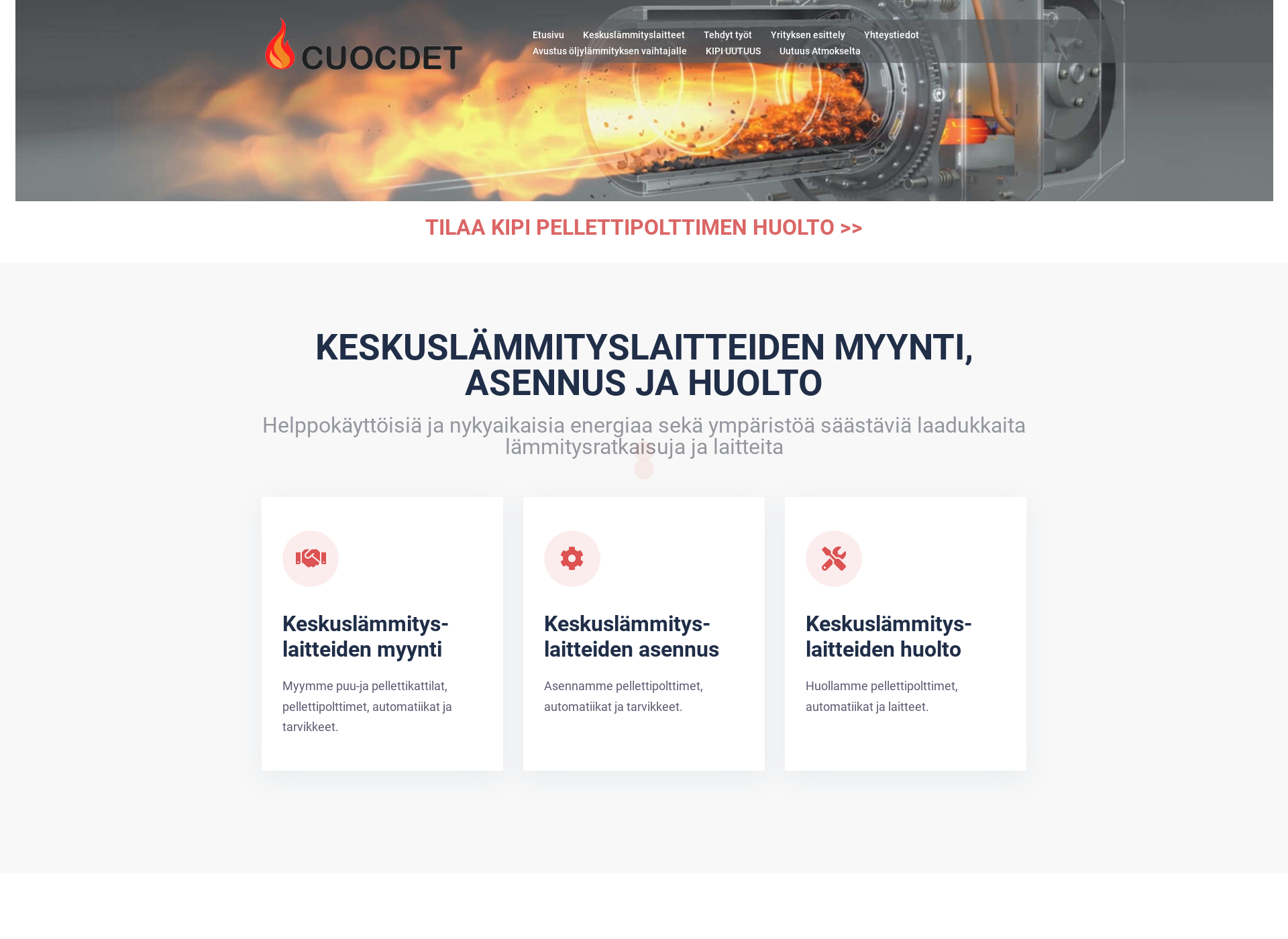 Screenshot for cuocdet.fi
