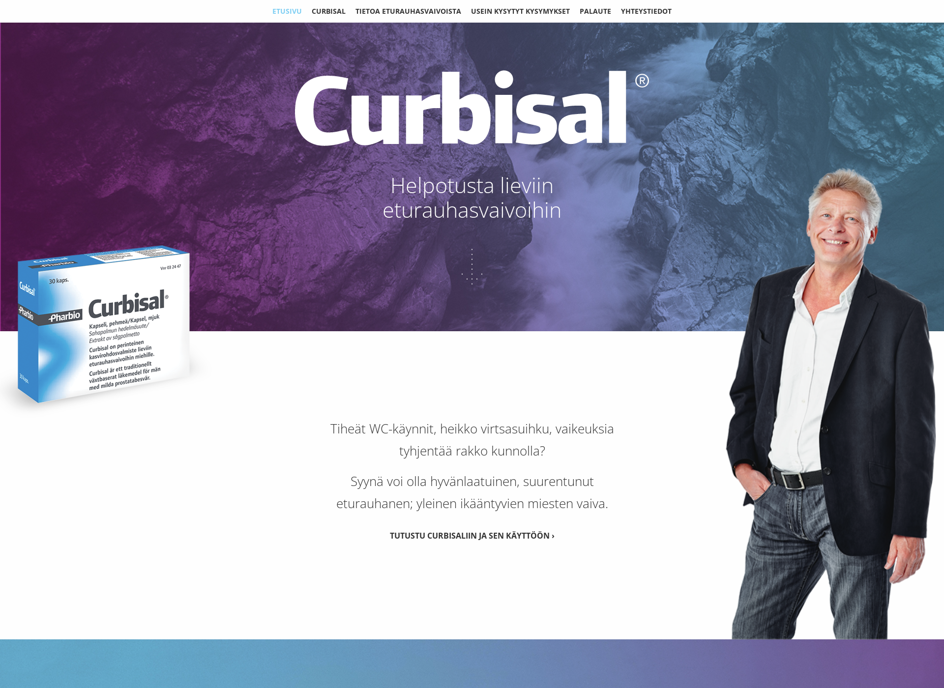Screenshot for curbisal.fi