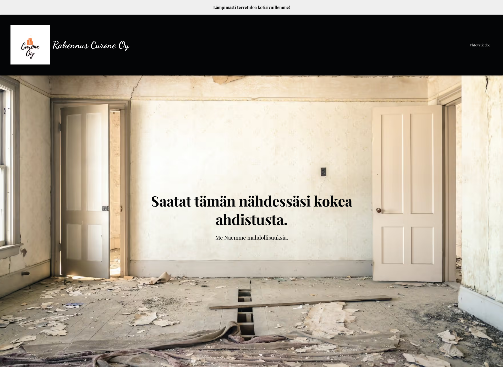 Screenshot for curone.fi