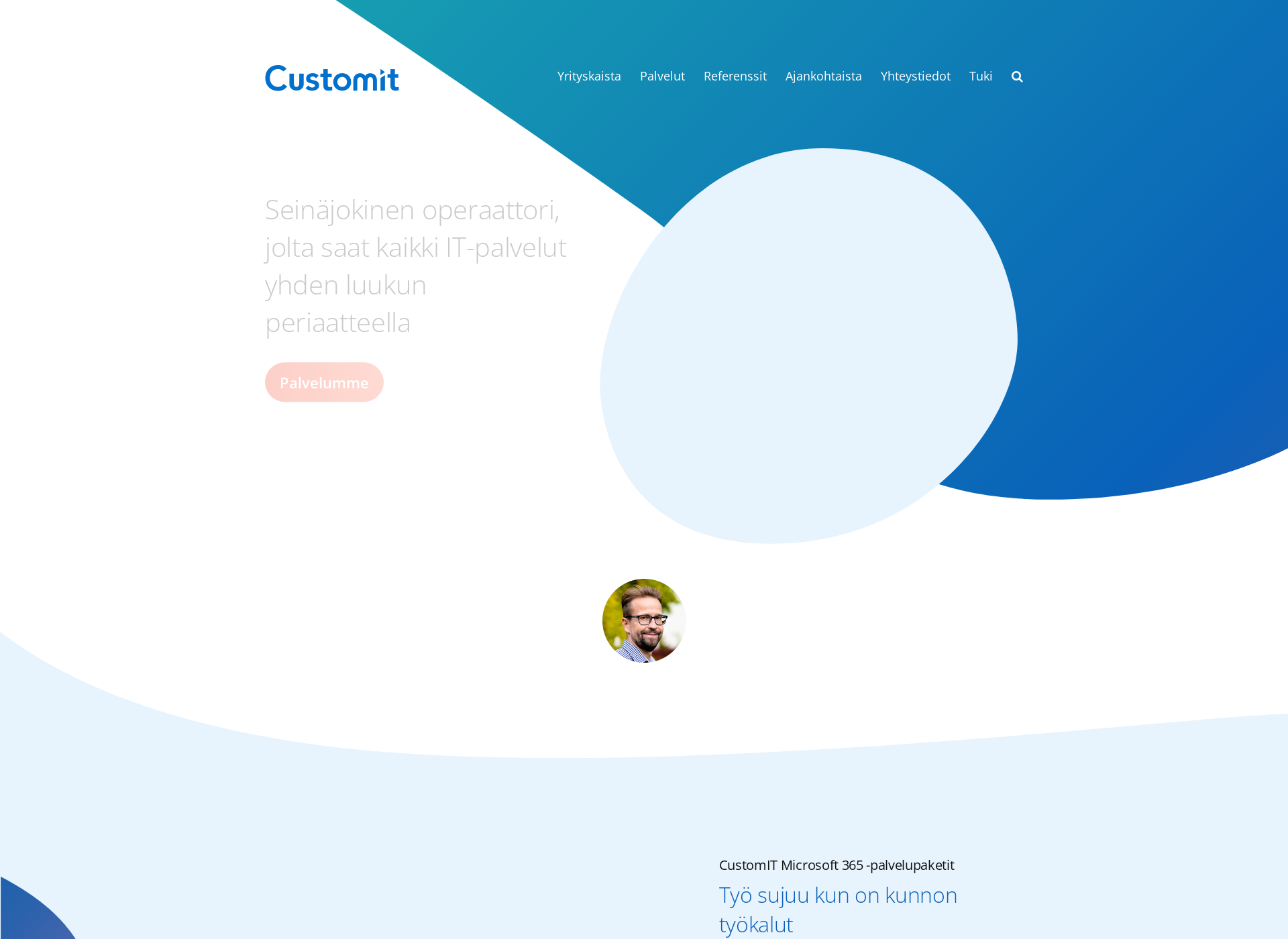 Screenshot for customnet.fi