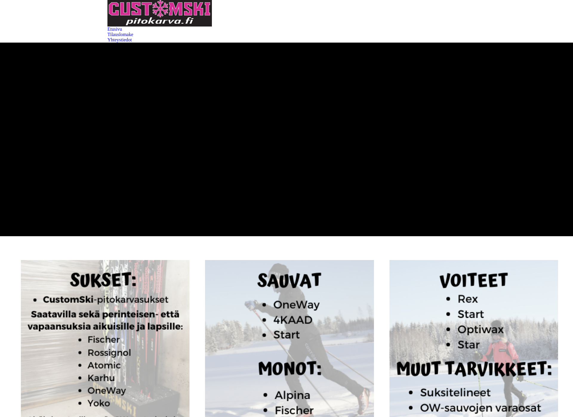 Screenshot for customski.fi