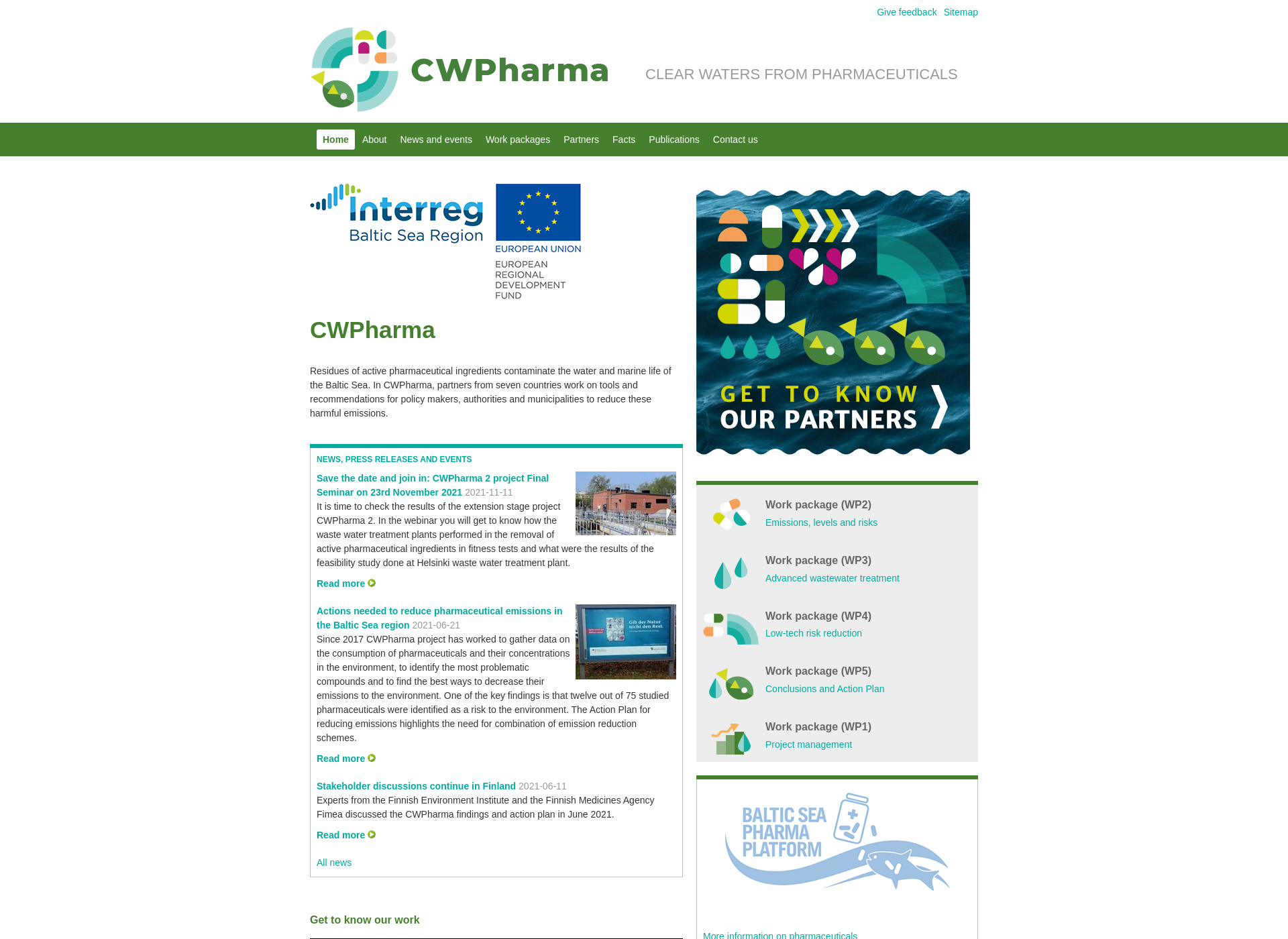 Screenshot for cwpharma.fi
