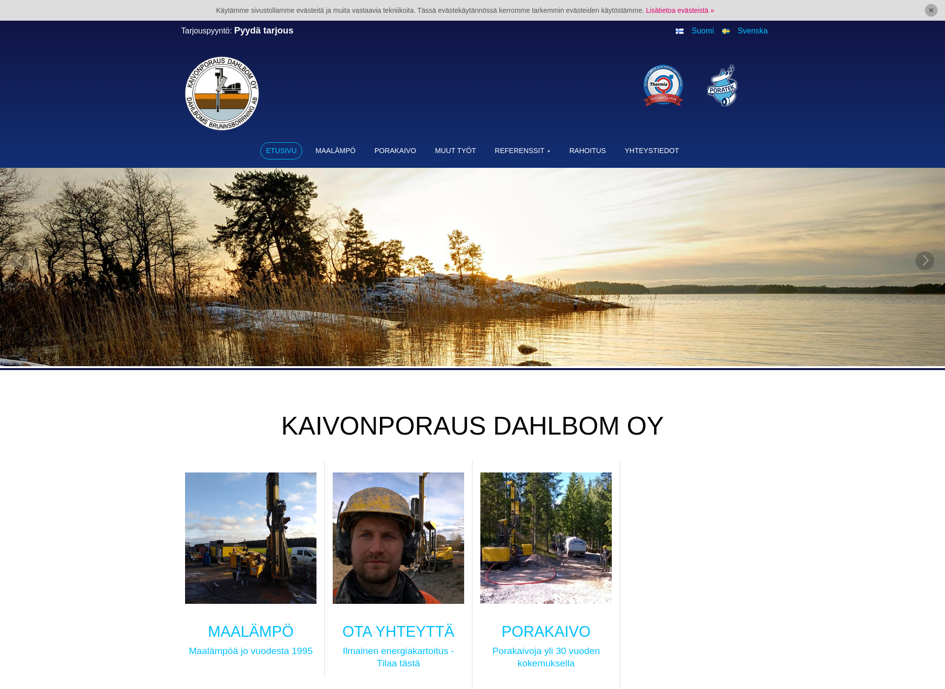 Screenshot for dahlbom.fi