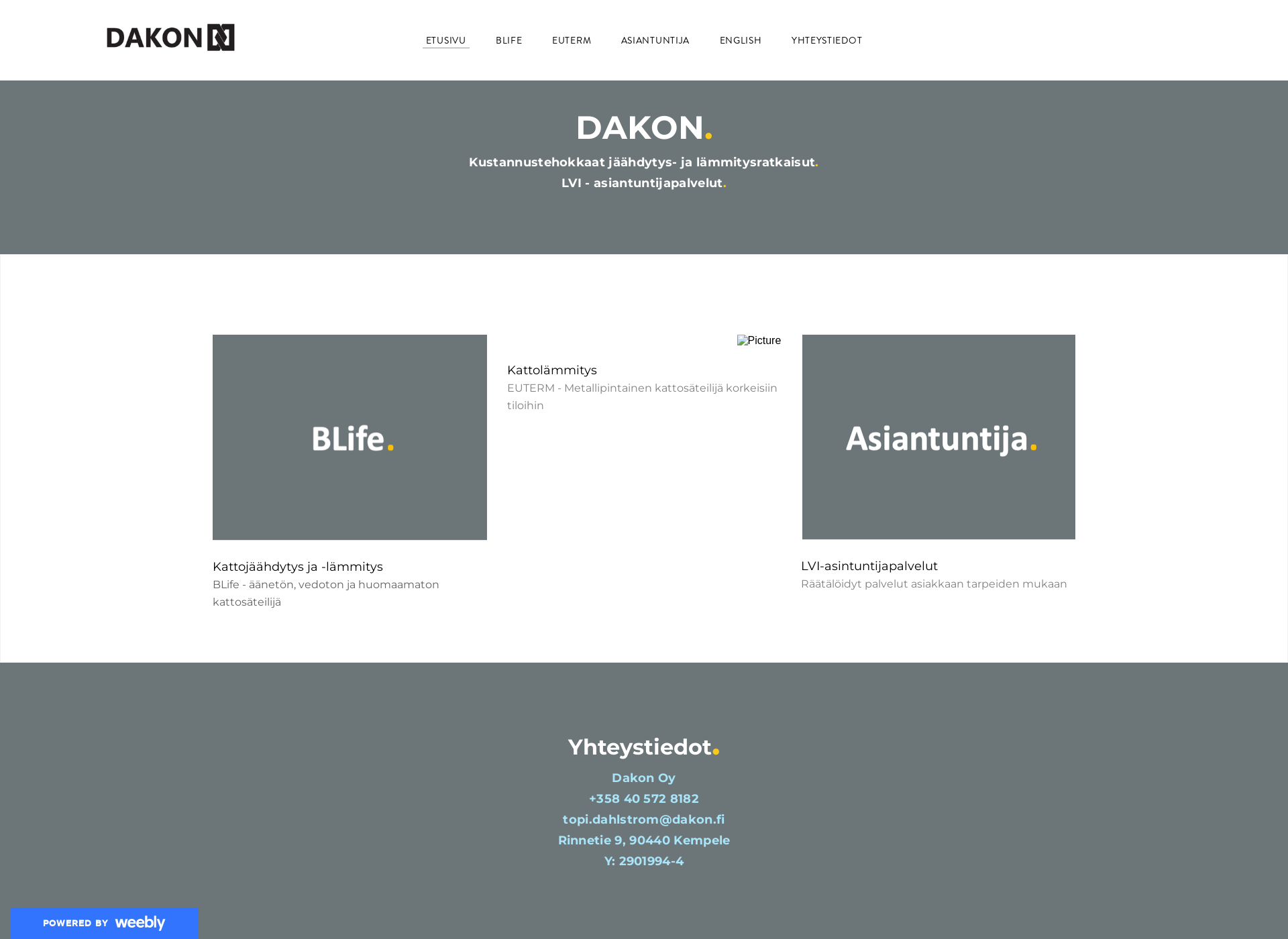 Screenshot for dakon.fi