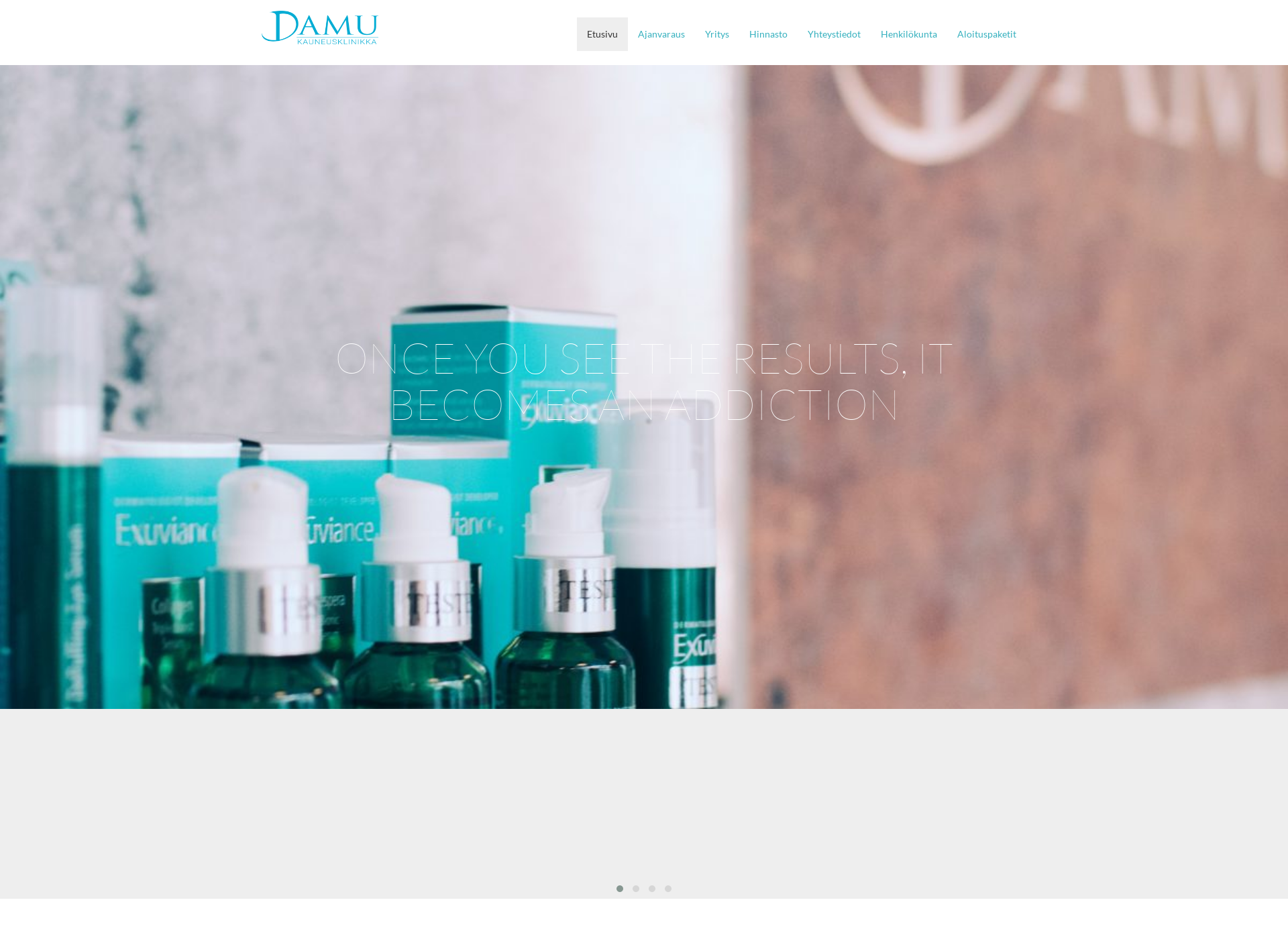 Screenshot for damu.fi