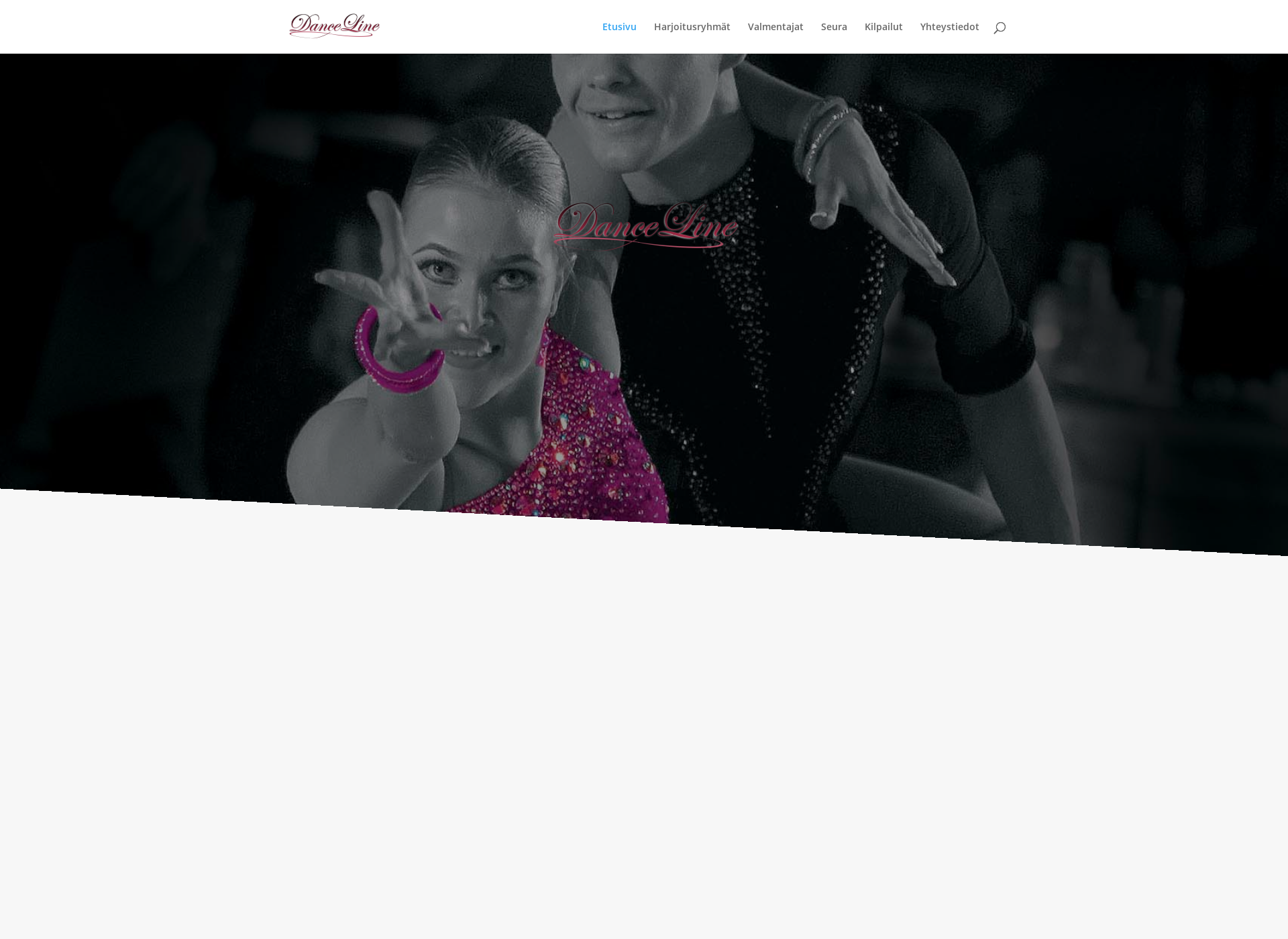 Skärmdump för danceline.fi