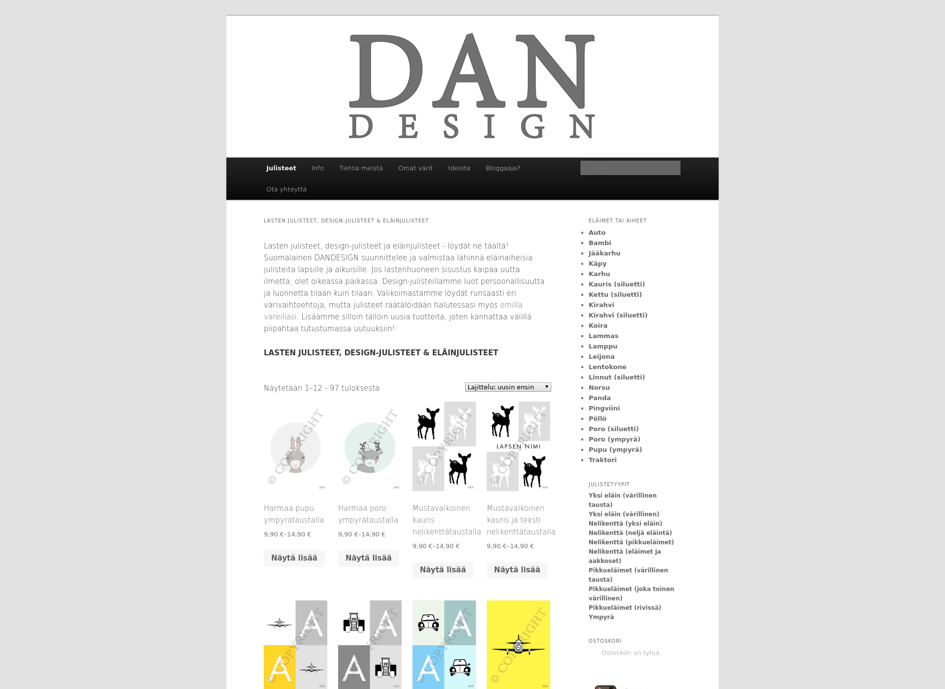 Screenshot for dandesign.fi