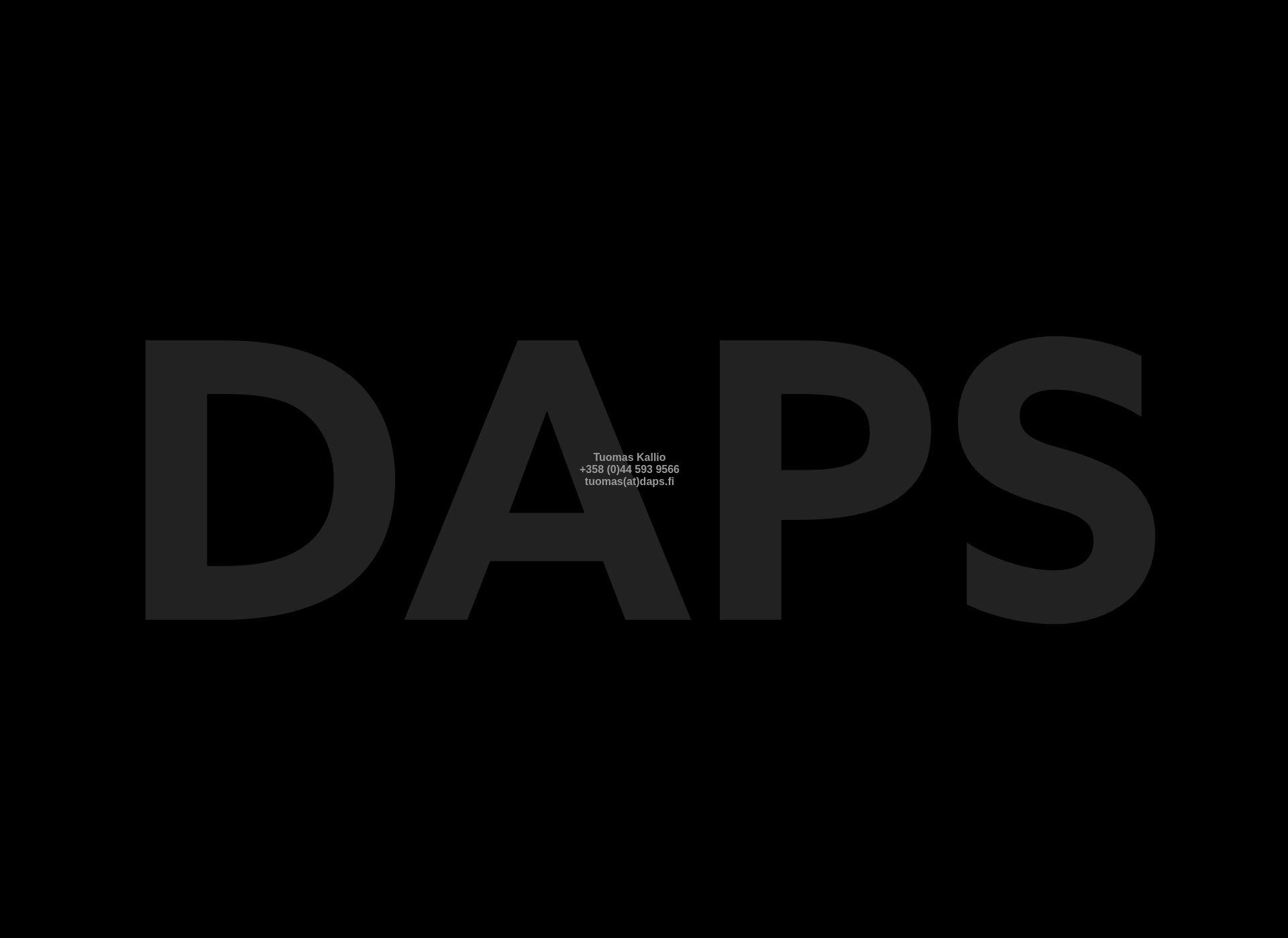 Screenshot for daps.fi