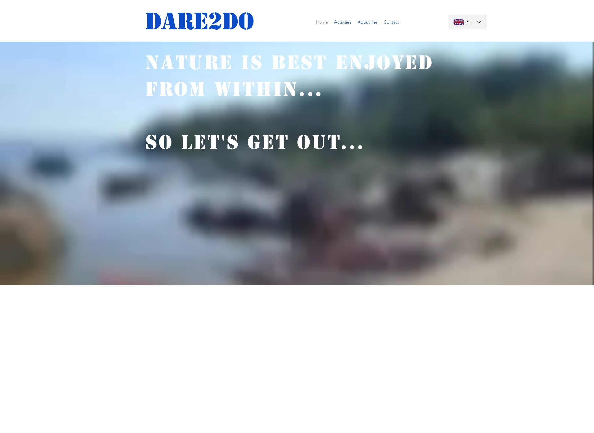 Skärmdump för dare2do.fi