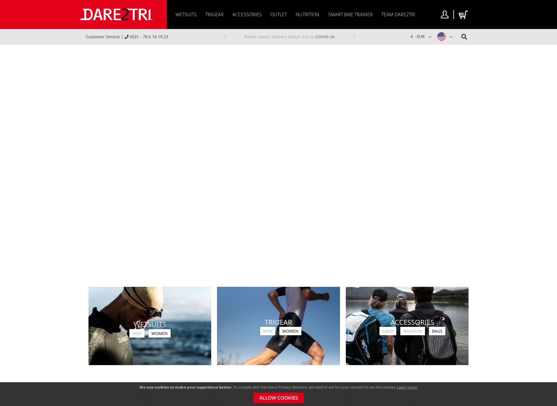 Screenshot for dare2tri.fi