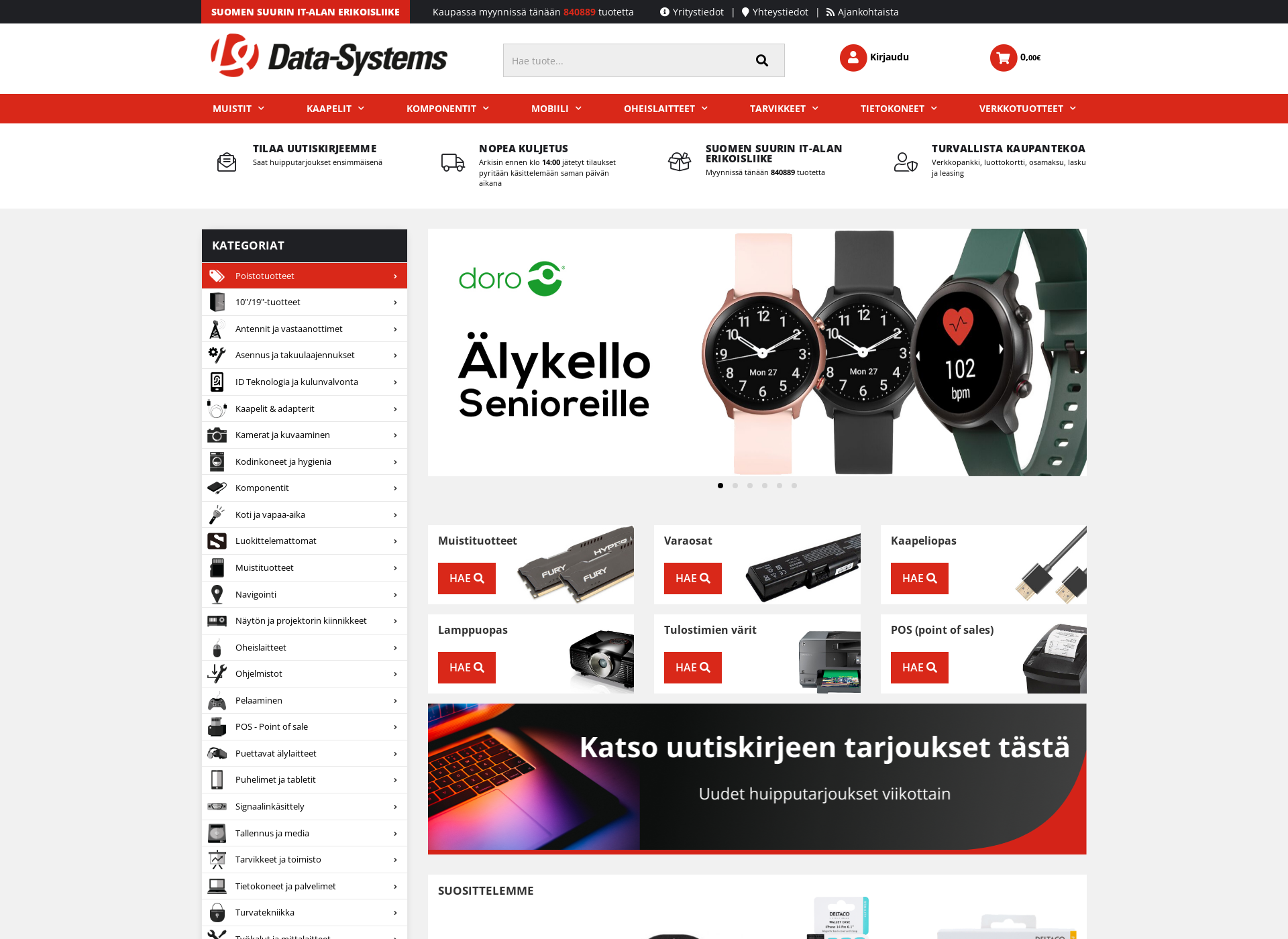 Screenshot for data-systems.fi