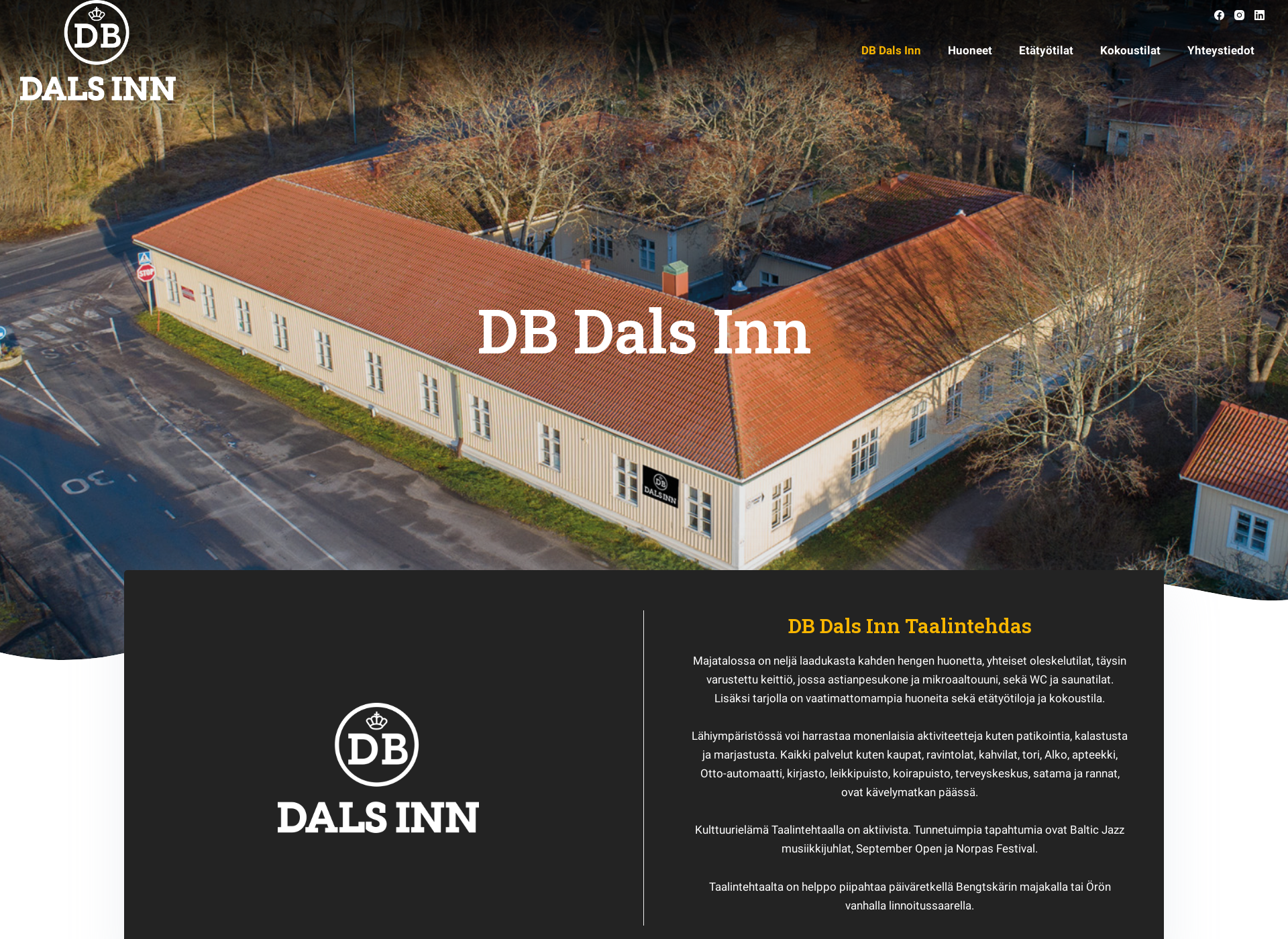 Screenshot for dbdalsinn.fi